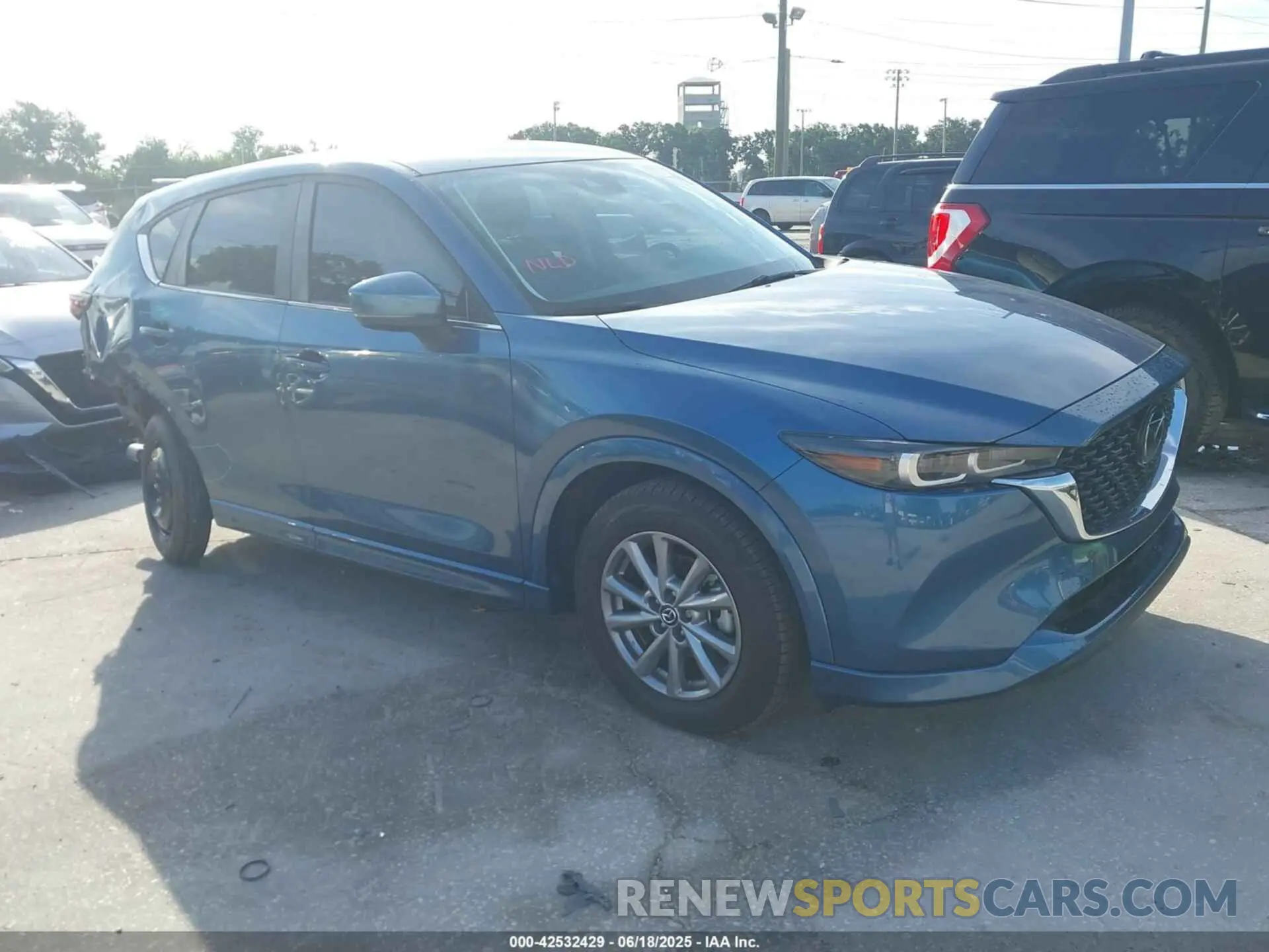 1 Photograph of a damaged car JM3KFBBM9R0376011 MAZDA CX-5 2024