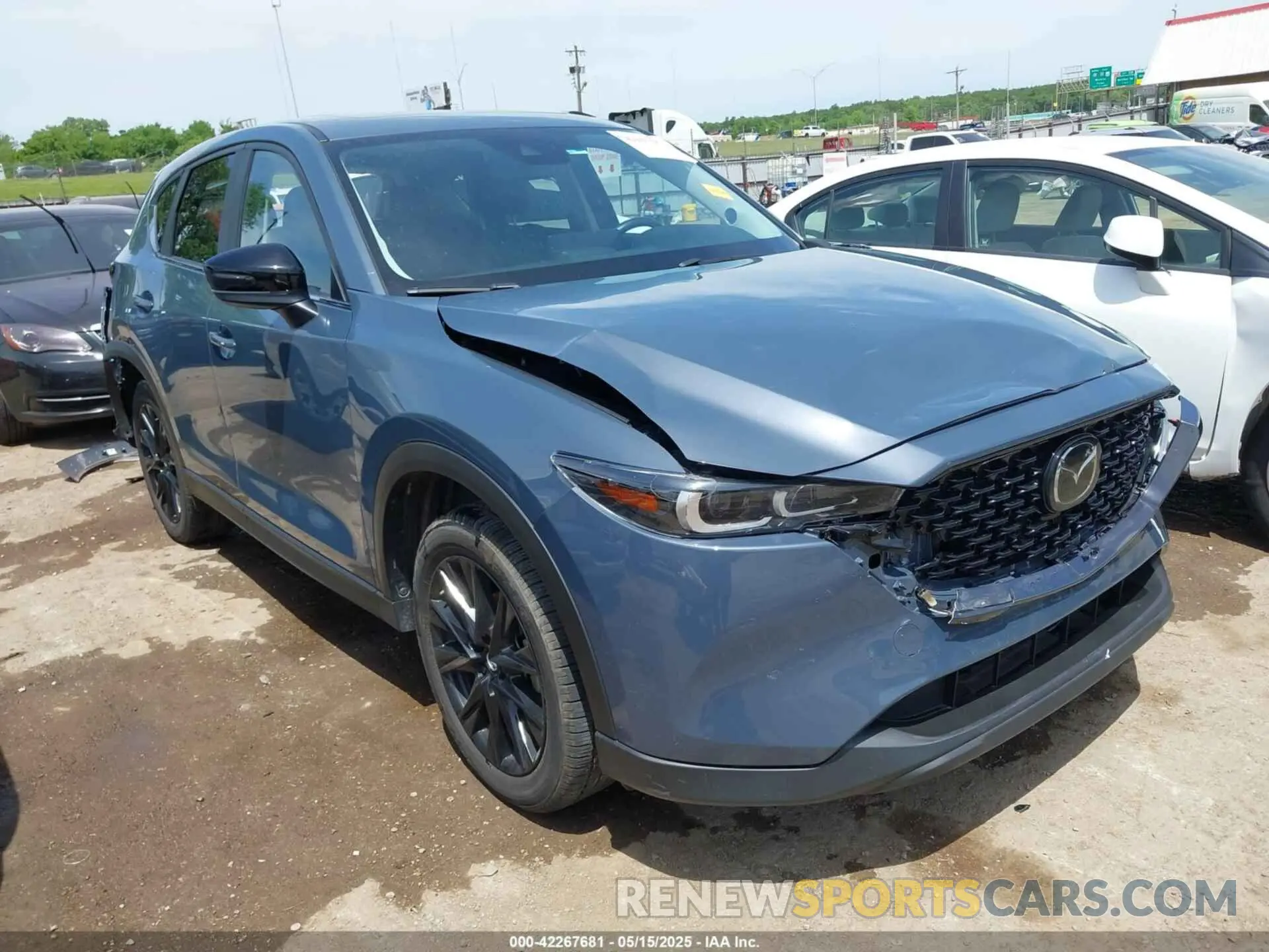 1 Photograph of a damaged car JM3KFBCL0R0427868 MAZDA CX-5 2024