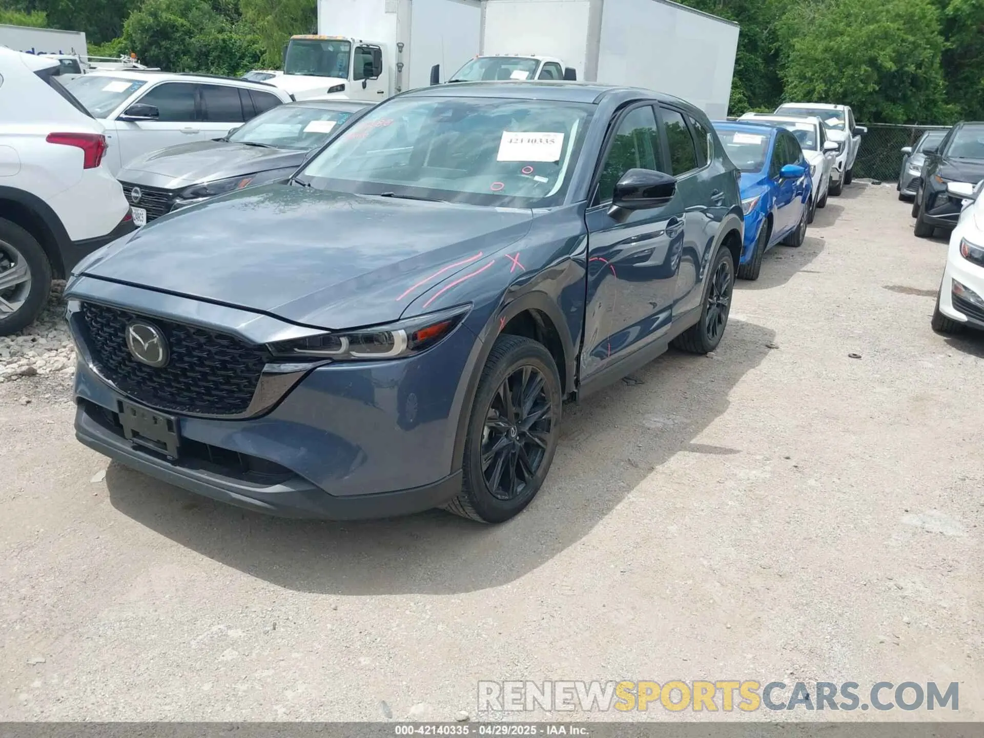2 Photograph of a damaged car JM3KFBCL0R0516680 MAZDA CX-5 2024