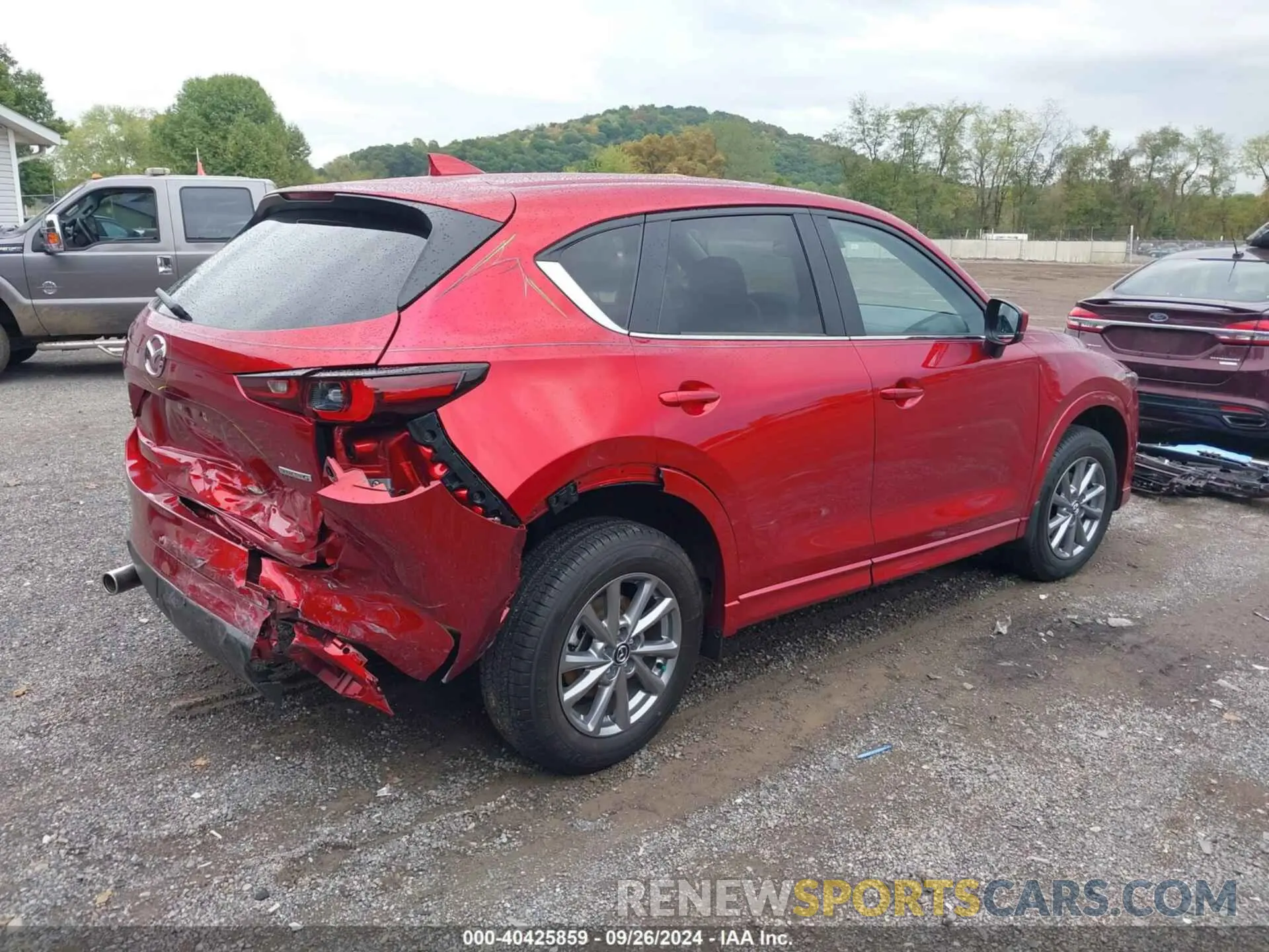 4 Photograph of a damaged car JM3KFBCL1R0435266 MAZDA CX-5 2024