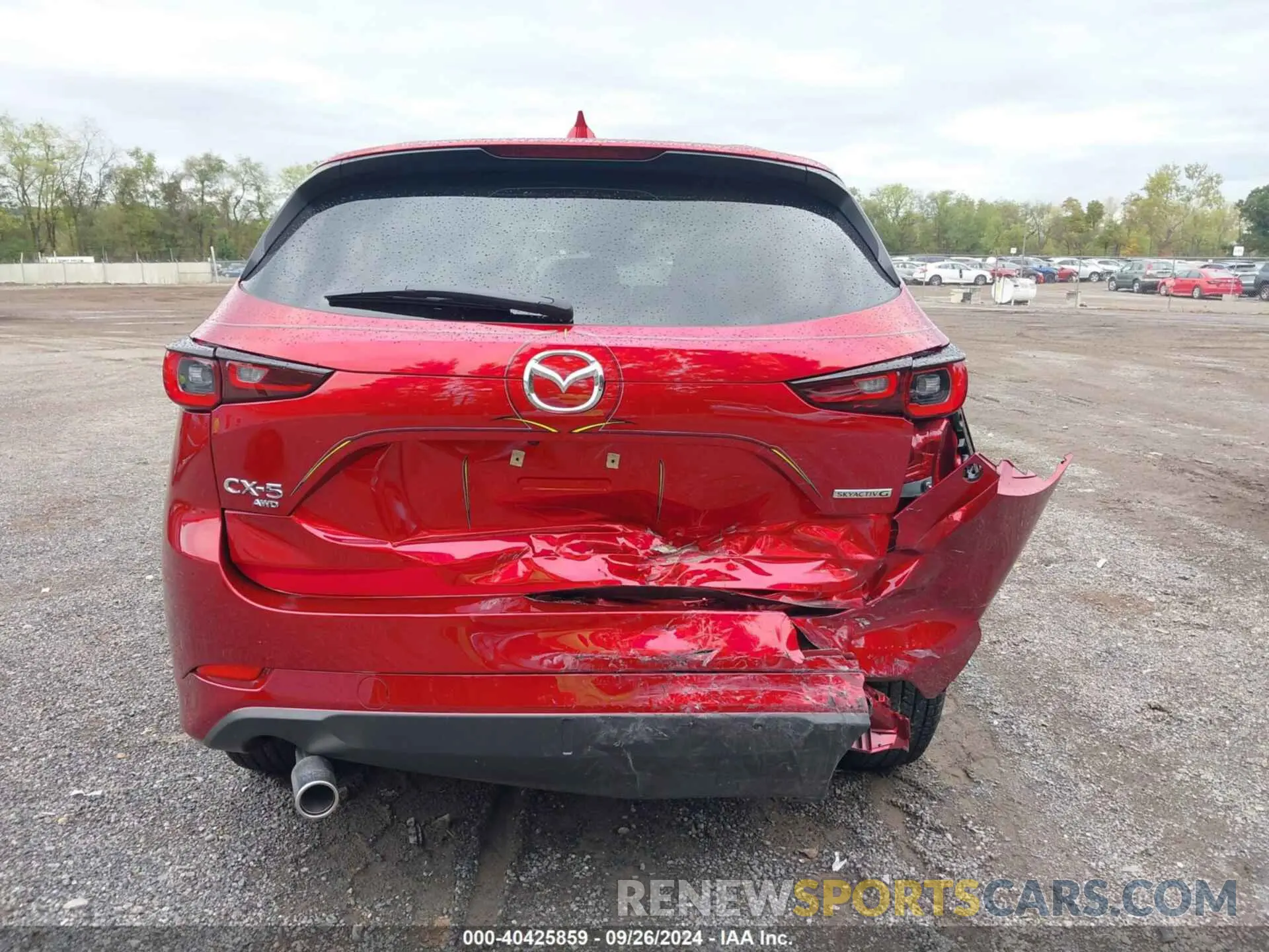 6 Photograph of a damaged car JM3KFBCL1R0435266 MAZDA CX-5 2024