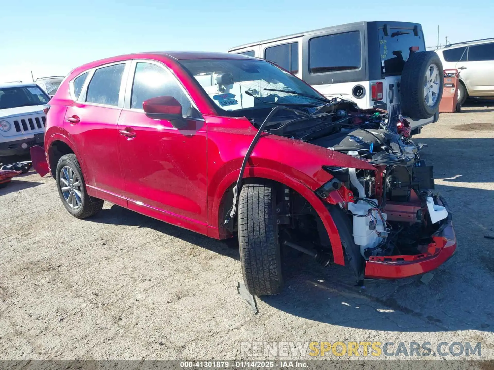 1 Photograph of a damaged car JM3KFBCL1R0500536 MAZDA CX-5 2024