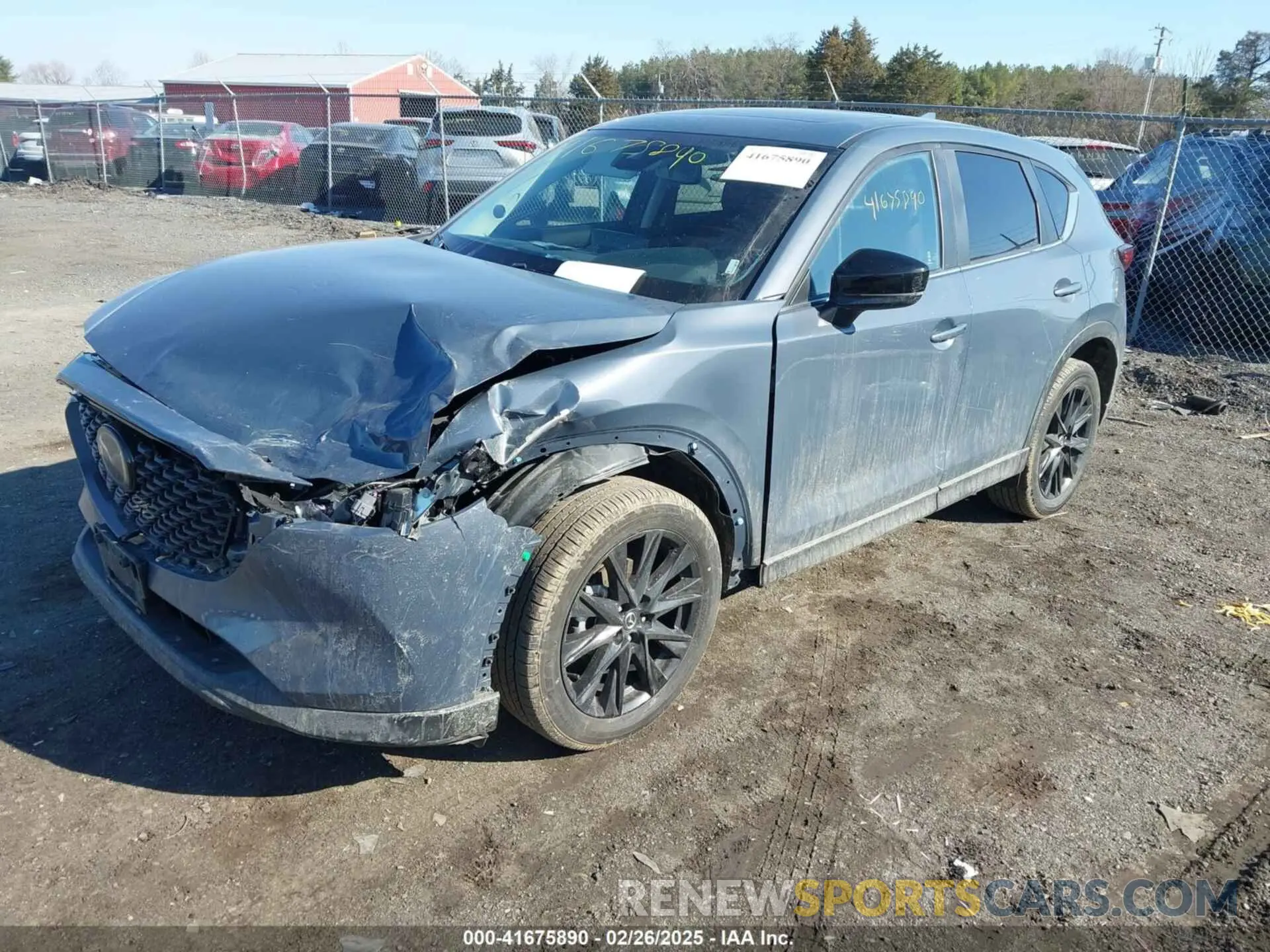 2 Photograph of a damaged car JM3KFBCL1R0513433 MAZDA CX-5 2024