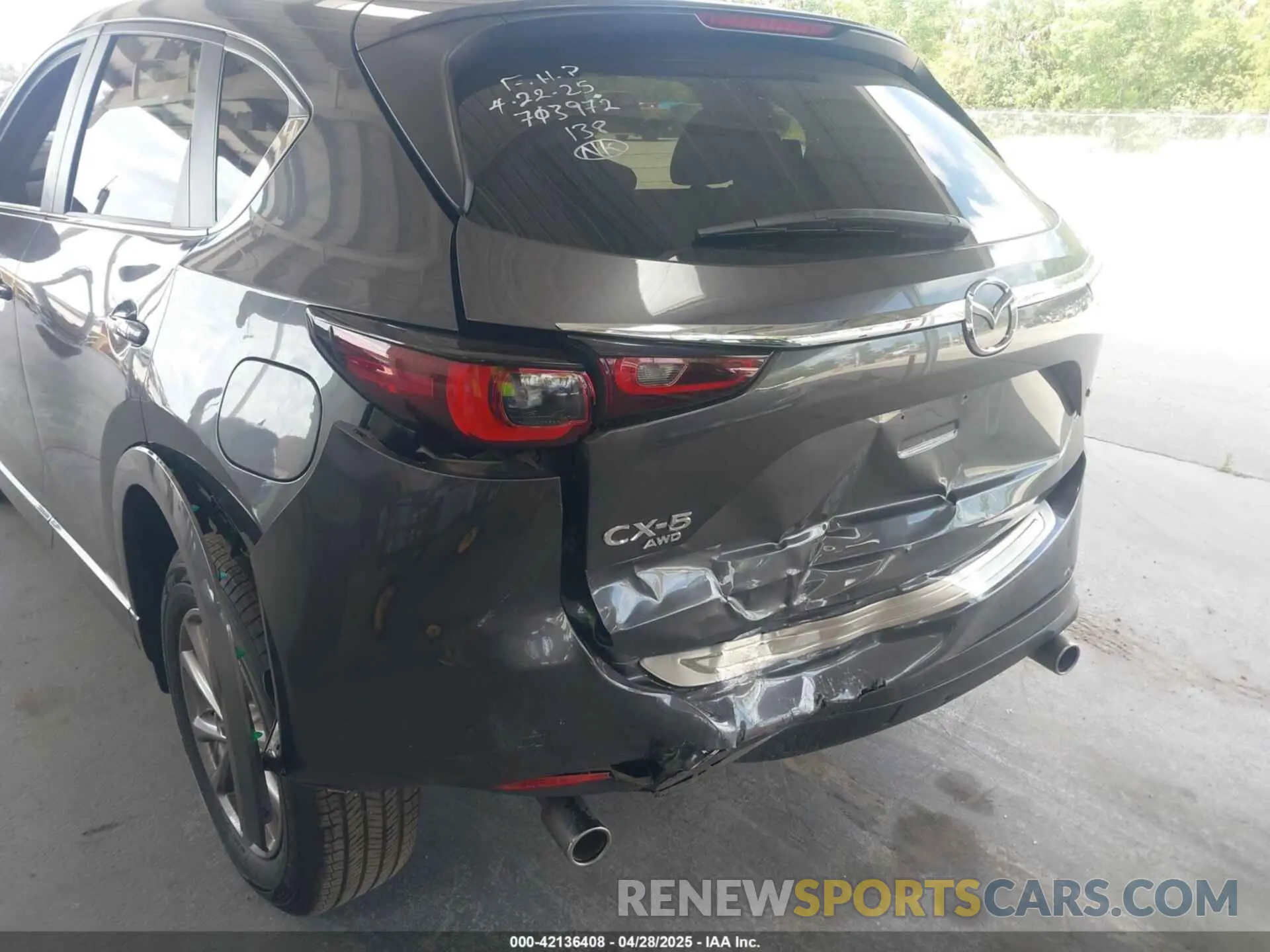 6 Photograph of a damaged car JM3KFBCL2R0426088 MAZDA CX-5 2024