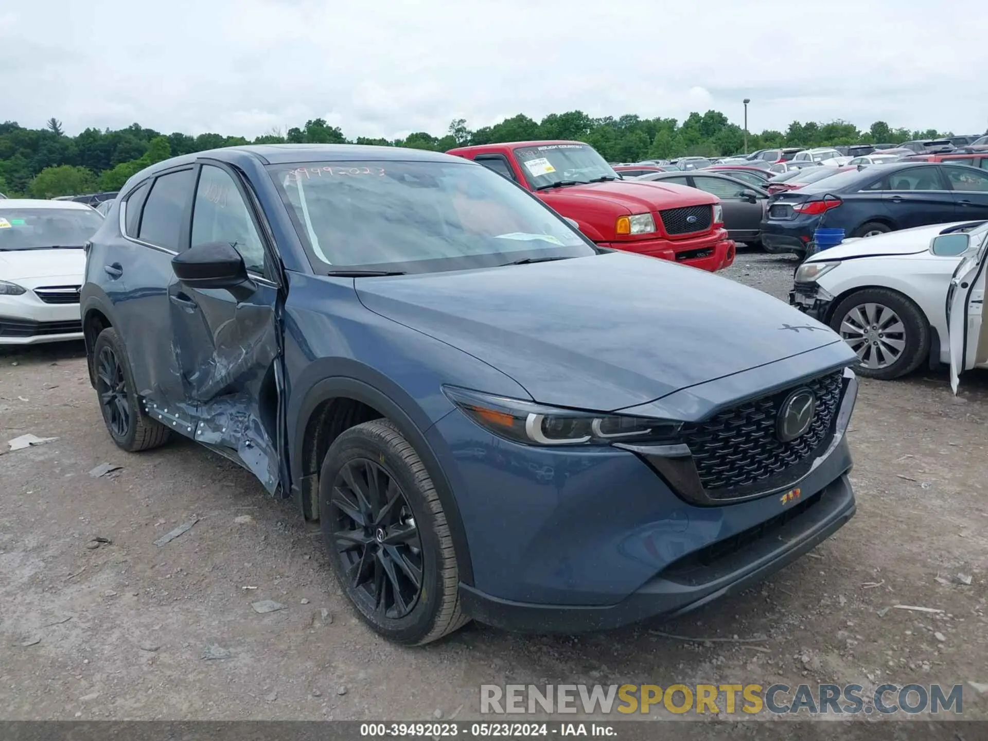 1 Photograph of a damaged car JM3KFBCL2R0427497 MAZDA CX-5 2024