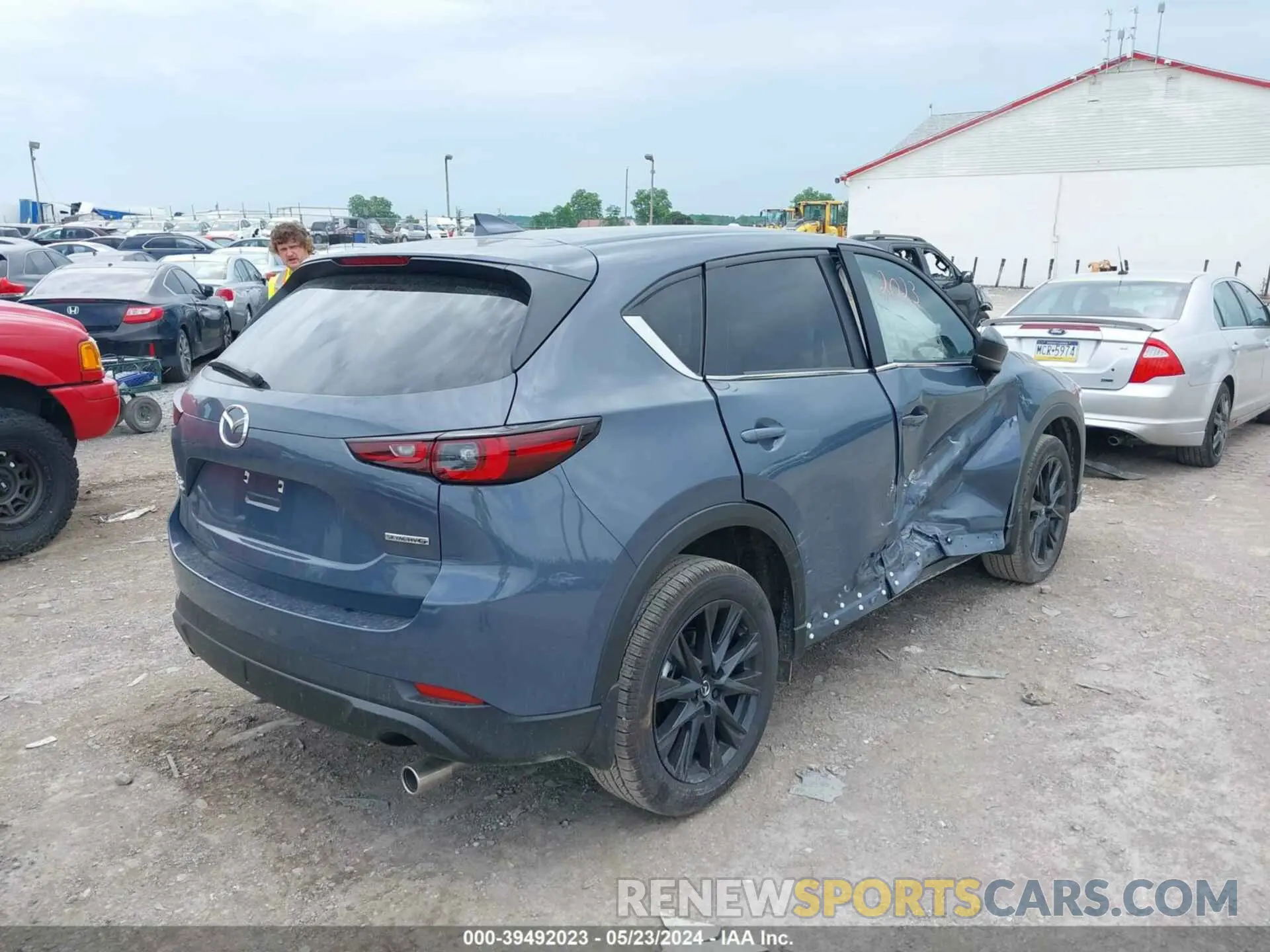 4 Photograph of a damaged car JM3KFBCL2R0427497 MAZDA CX-5 2024