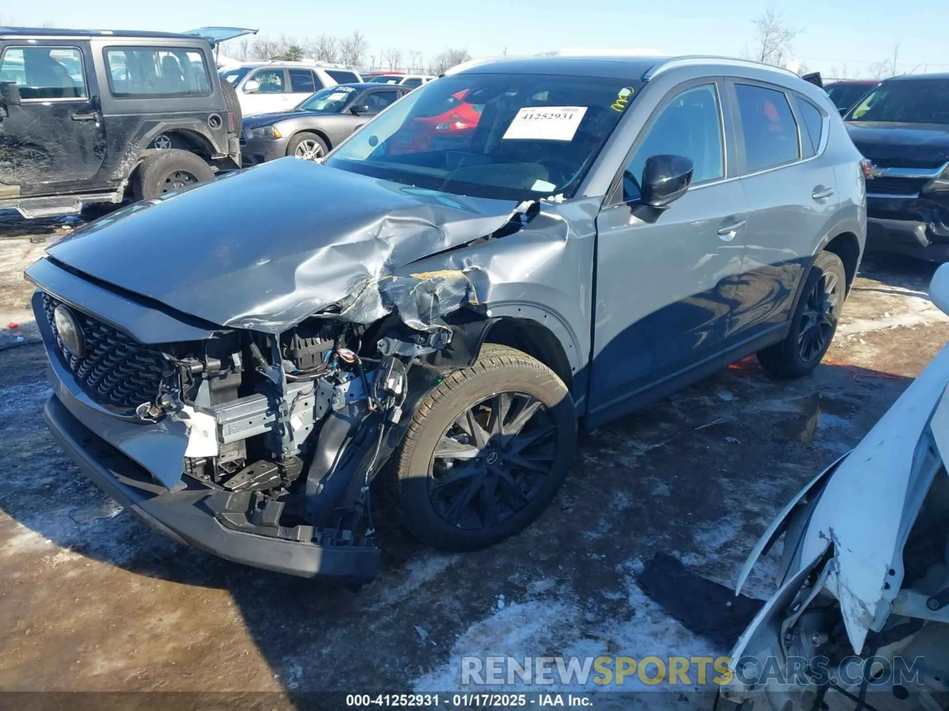 2 Photograph of a damaged car JM3KFBCL4R0486681 MAZDA CX-5 2024