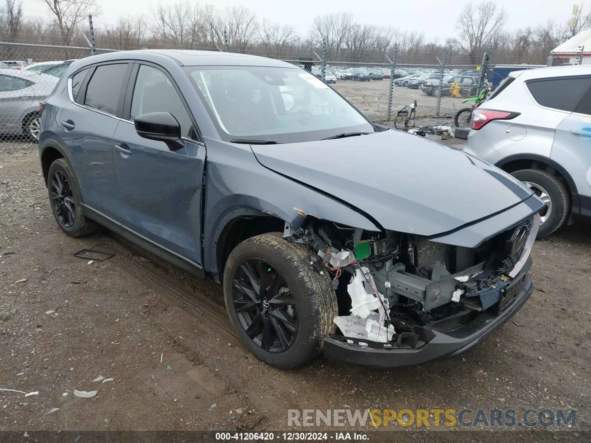 1 Photograph of a damaged car JM3KFBCL5R0430300 MAZDA CX-5 2024
