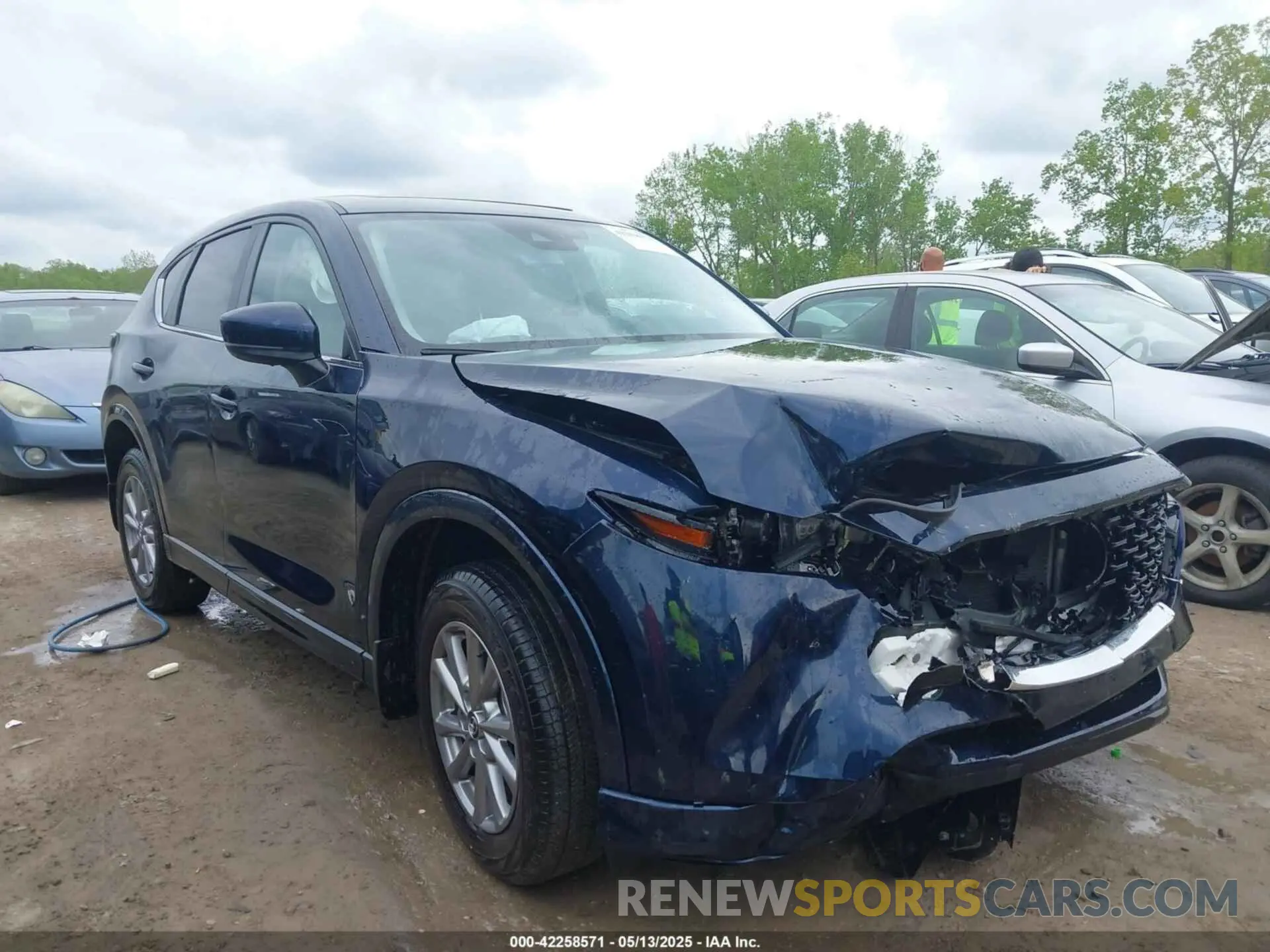 1 Photograph of a damaged car JM3KFBCL5R0447856 MAZDA CX-5 2024