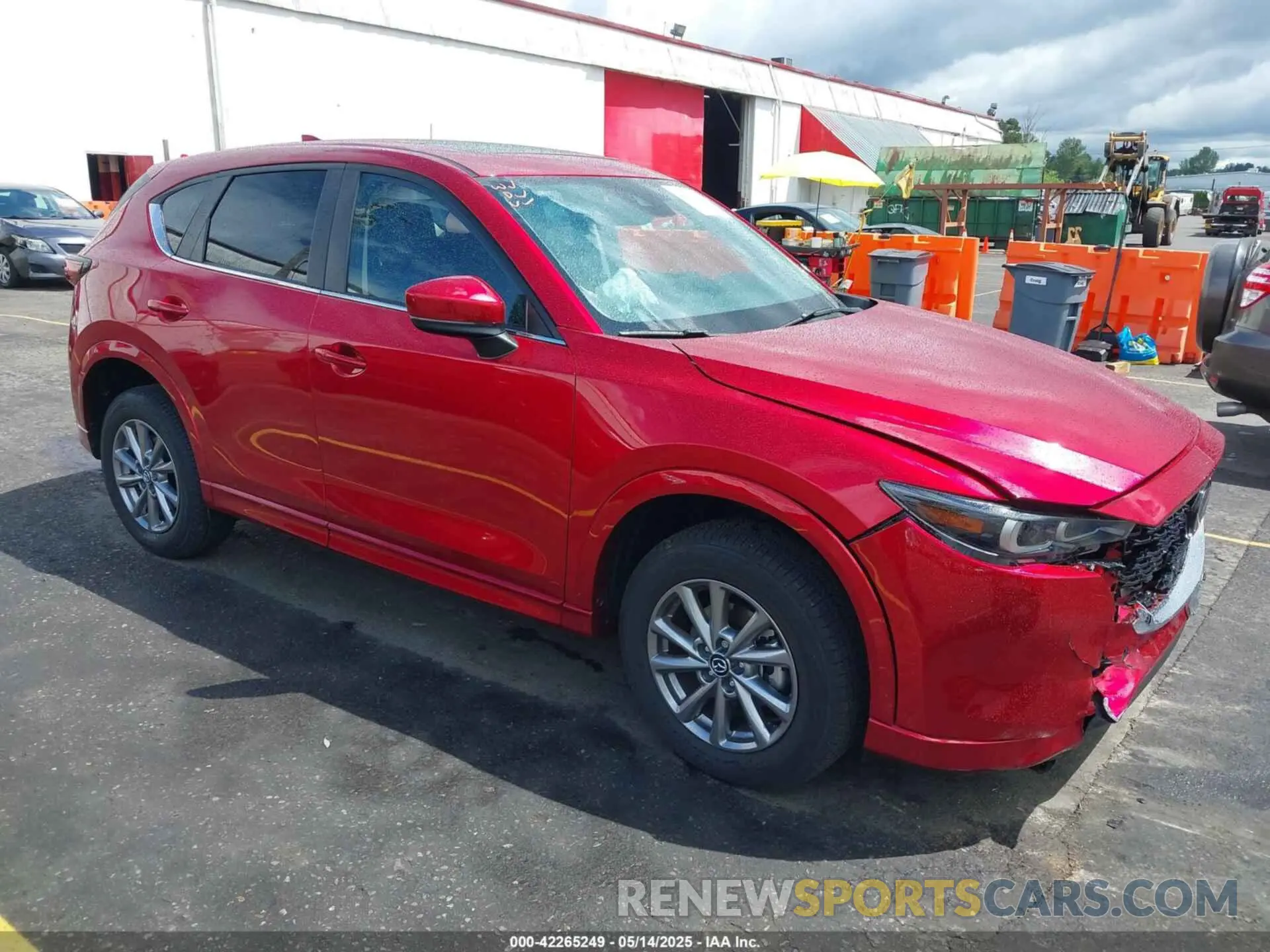 1 Photograph of a damaged car JM3KFBCL5R0486978 MAZDA CX-5 2024
