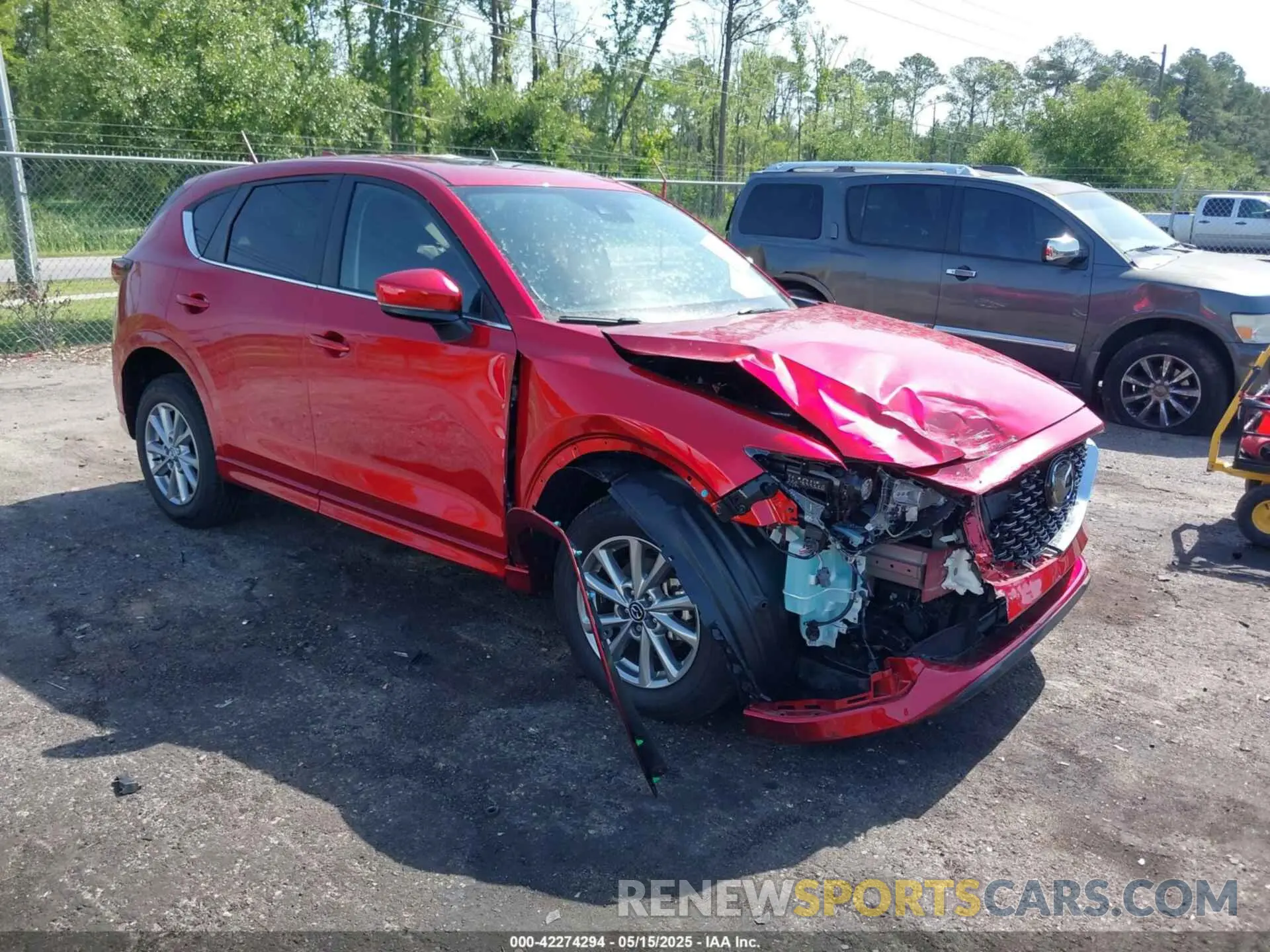 1 Photograph of a damaged car JM3KFBCL5R0495244 MAZDA CX-5 2024