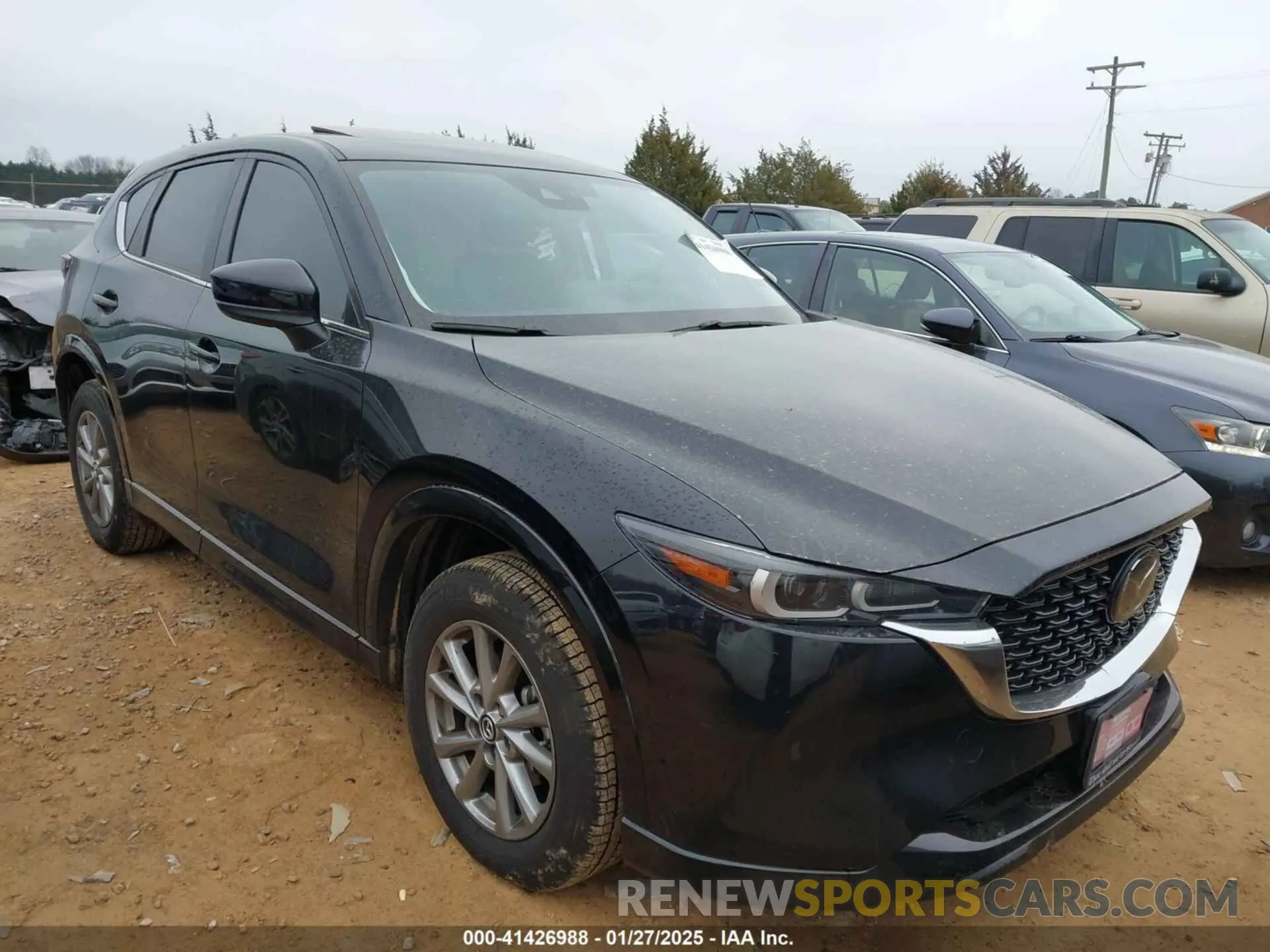 1 Photograph of a damaged car JM3KFBCL6R0444187 MAZDA CX-5 2024