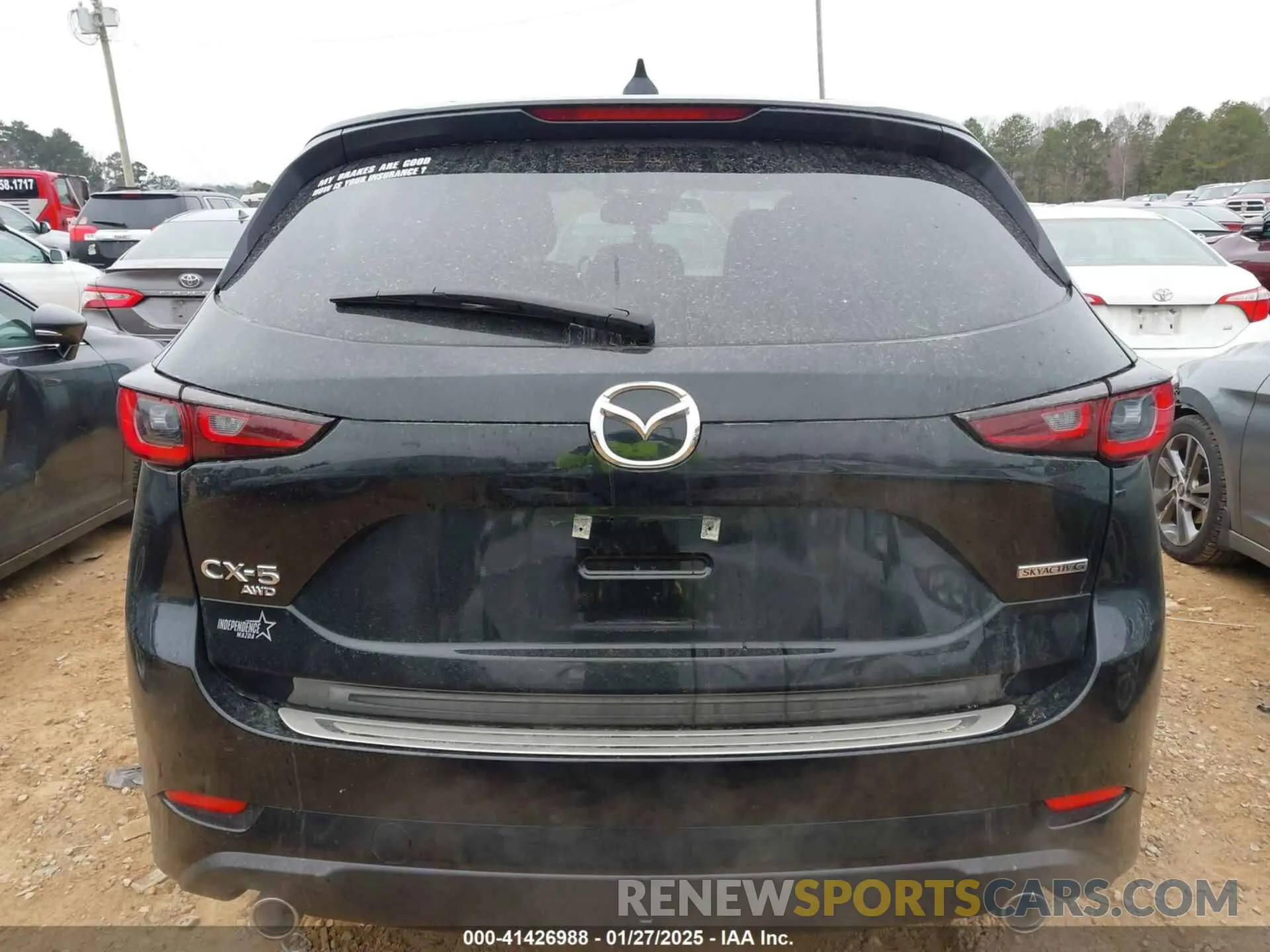 16 Photograph of a damaged car JM3KFBCL6R0444187 MAZDA CX-5 2024