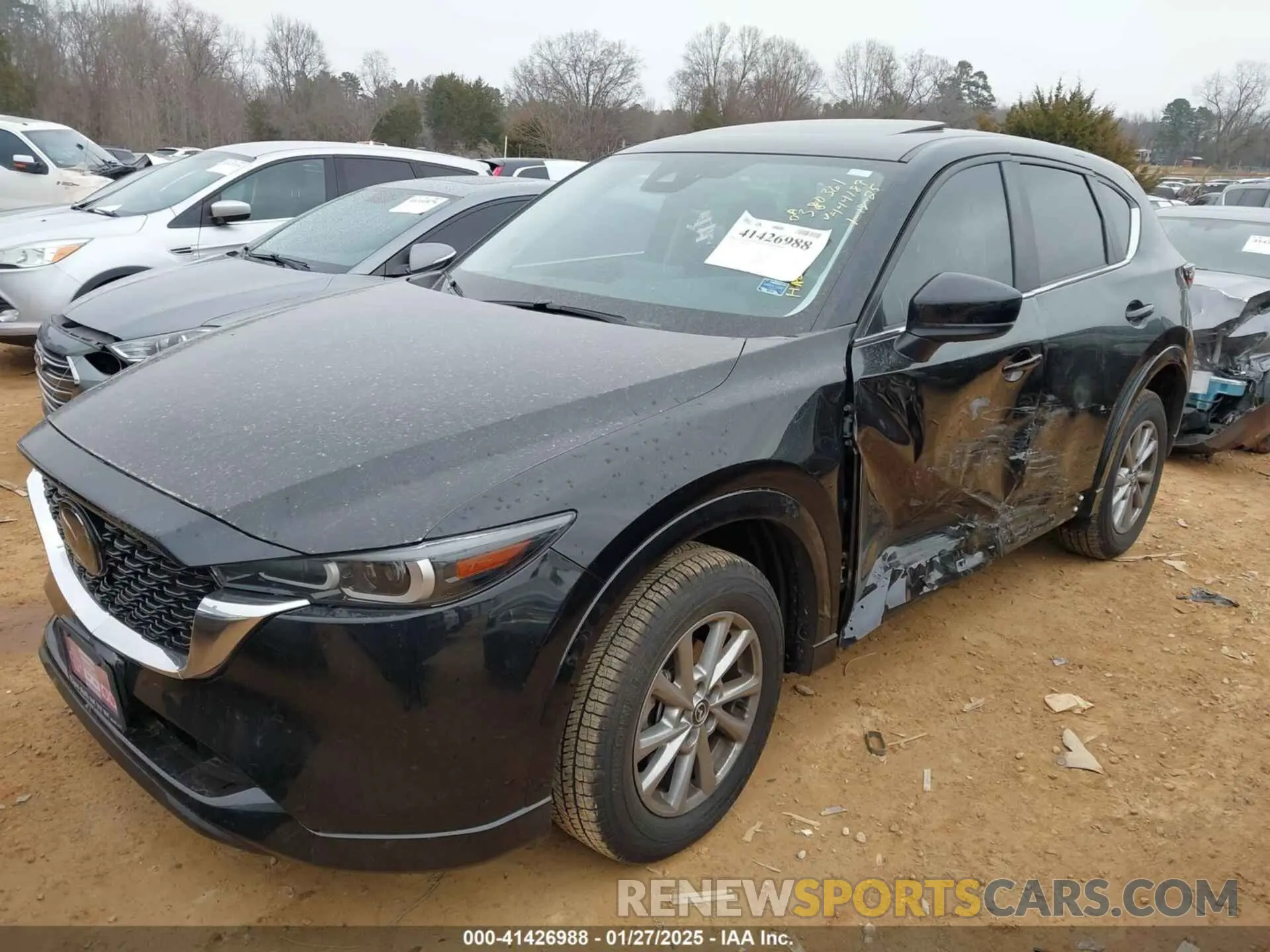 2 Photograph of a damaged car JM3KFBCL6R0444187 MAZDA CX-5 2024