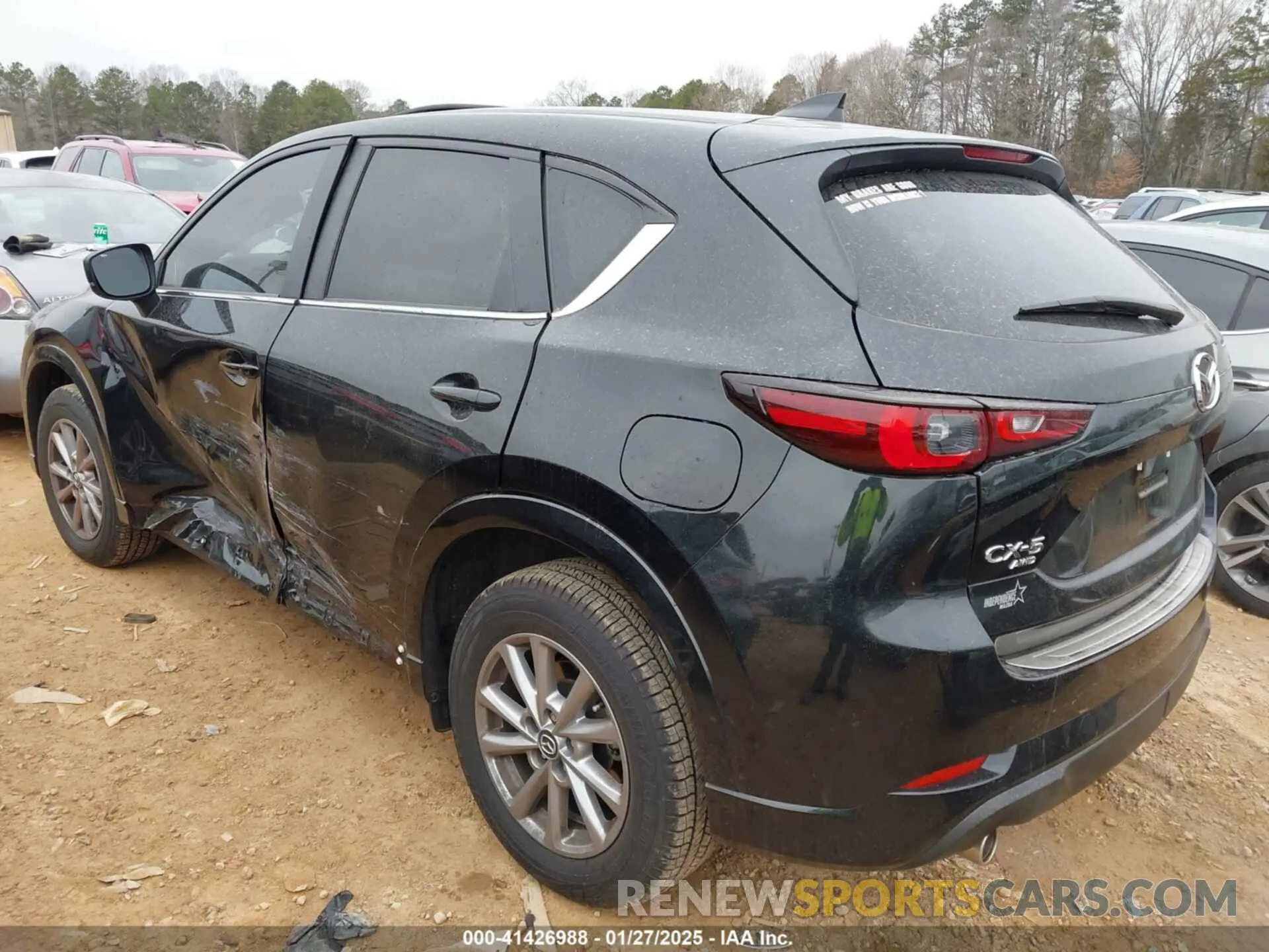 3 Photograph of a damaged car JM3KFBCL6R0444187 MAZDA CX-5 2024