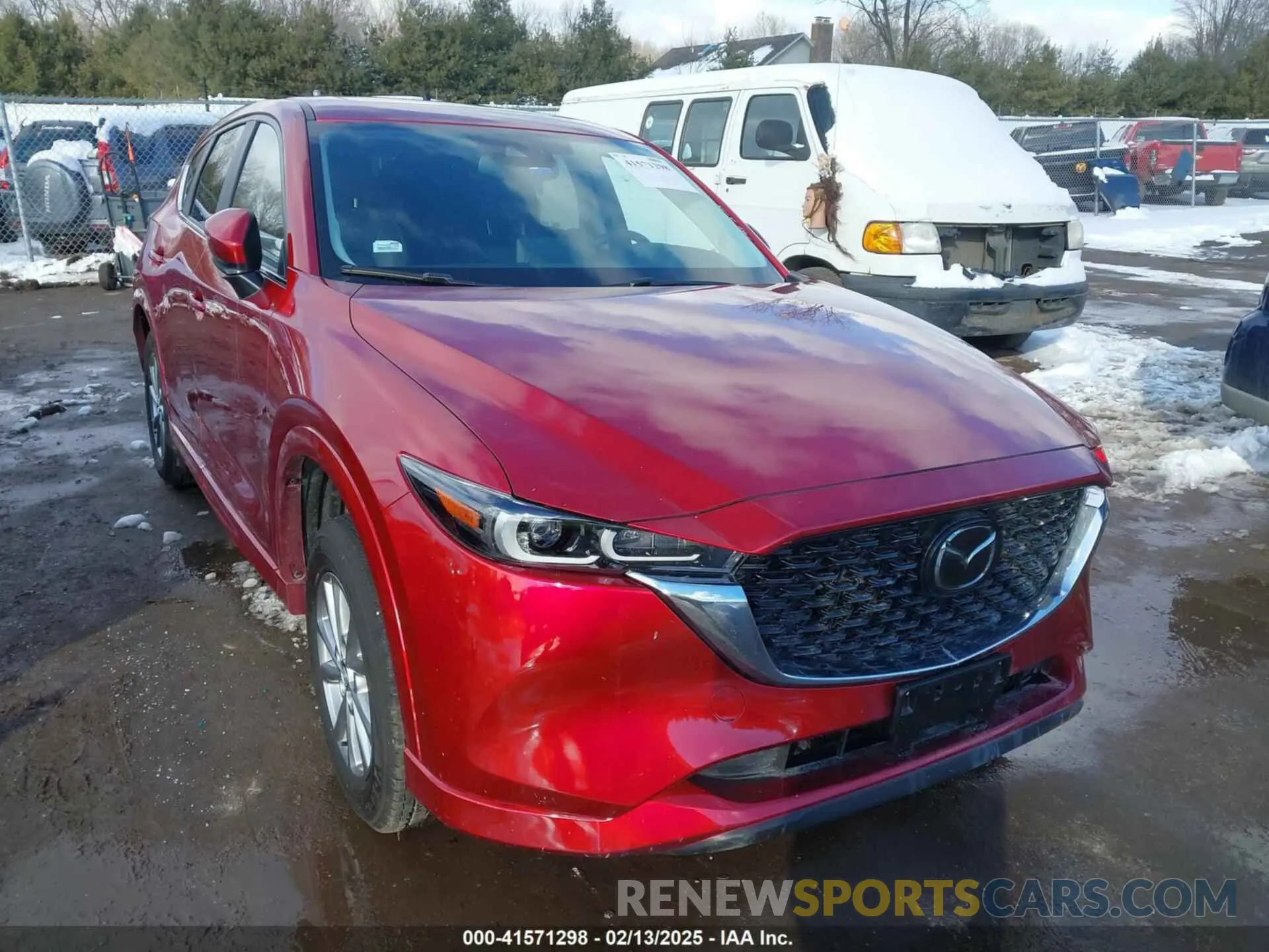 1 Photograph of a damaged car JM3KFBCL6R0456095 MAZDA CX-5 2024