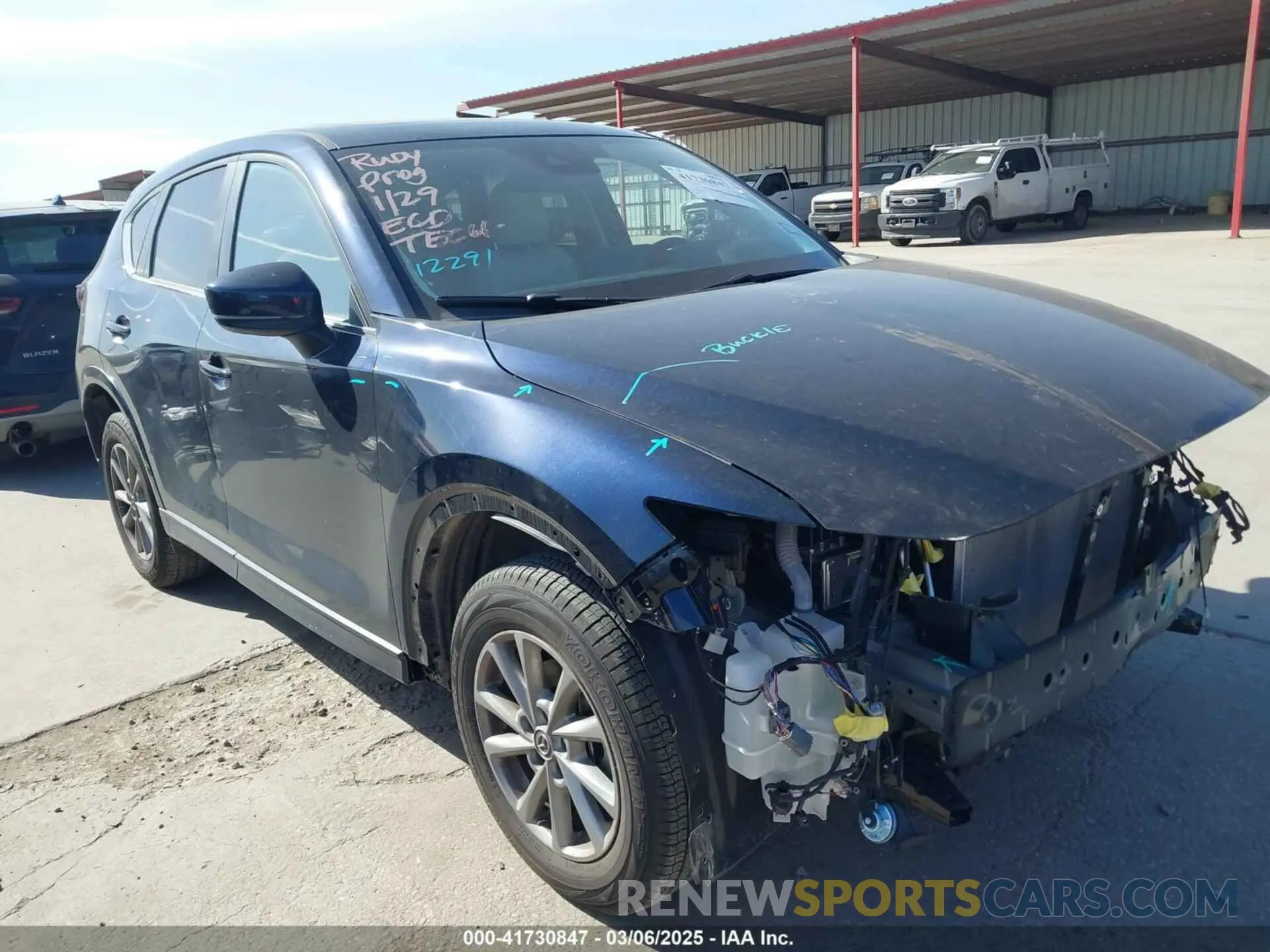 1 Photograph of a damaged car JM3KFBCL6R0469915 MAZDA CX-5 2024