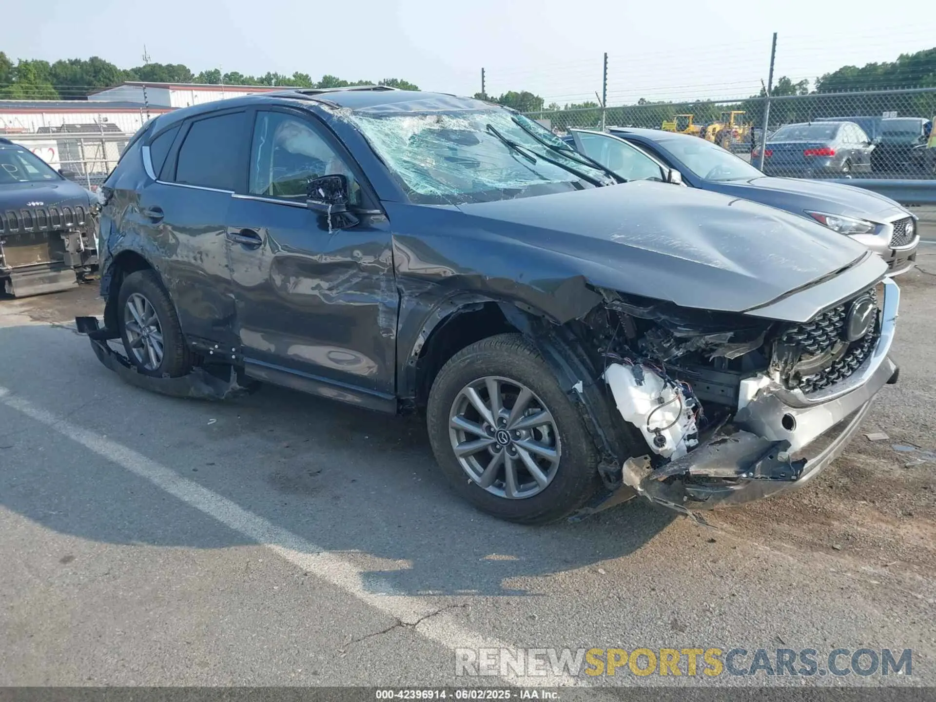1 Photograph of a damaged car JM3KFBCL7R0492345 MAZDA CX-5 2024