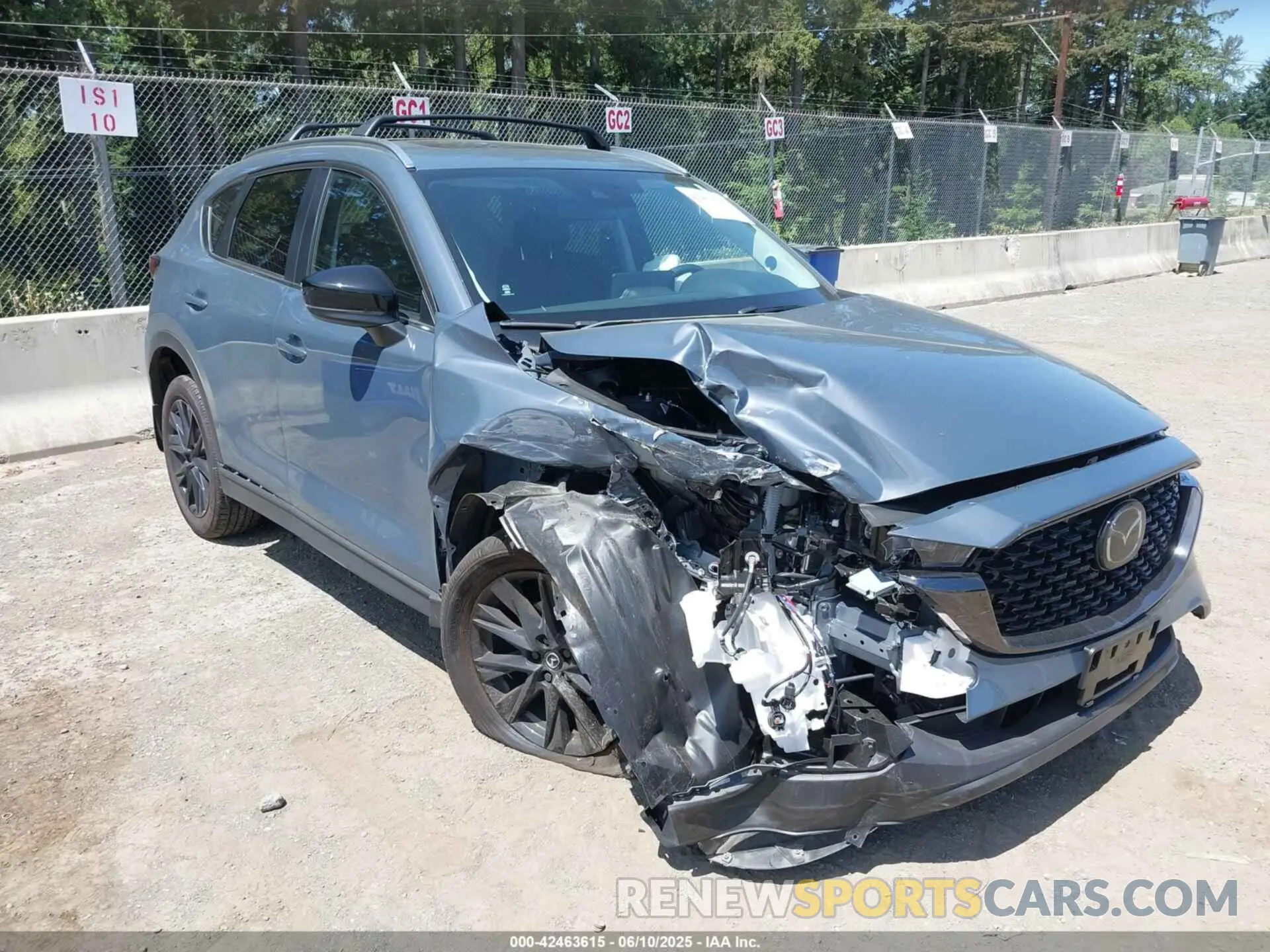 1 Photograph of a damaged car JM3KFBCL9R0510201 MAZDA CX-5 2024