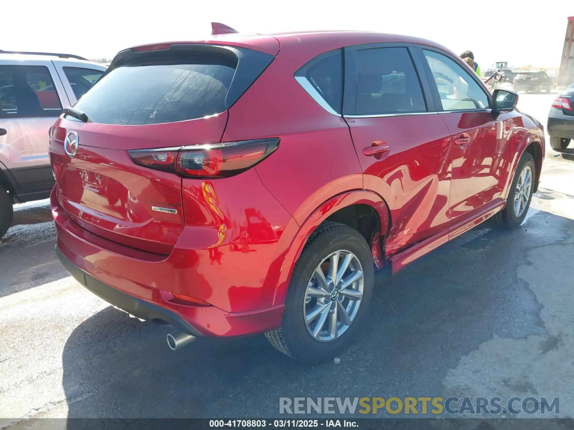 4 Photograph of a damaged car JM3KFBCLXR0407918 MAZDA CX-5 2024