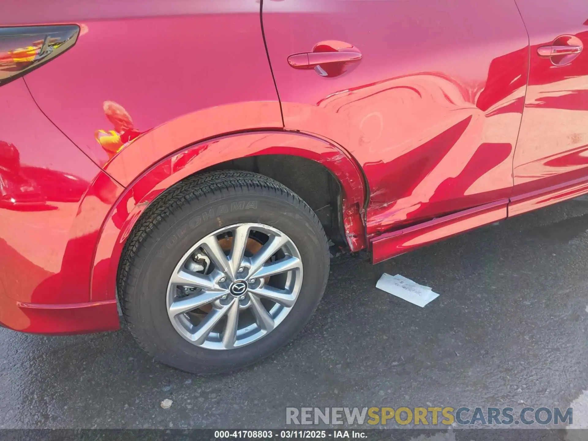 6 Photograph of a damaged car JM3KFBCLXR0407918 MAZDA CX-5 2024