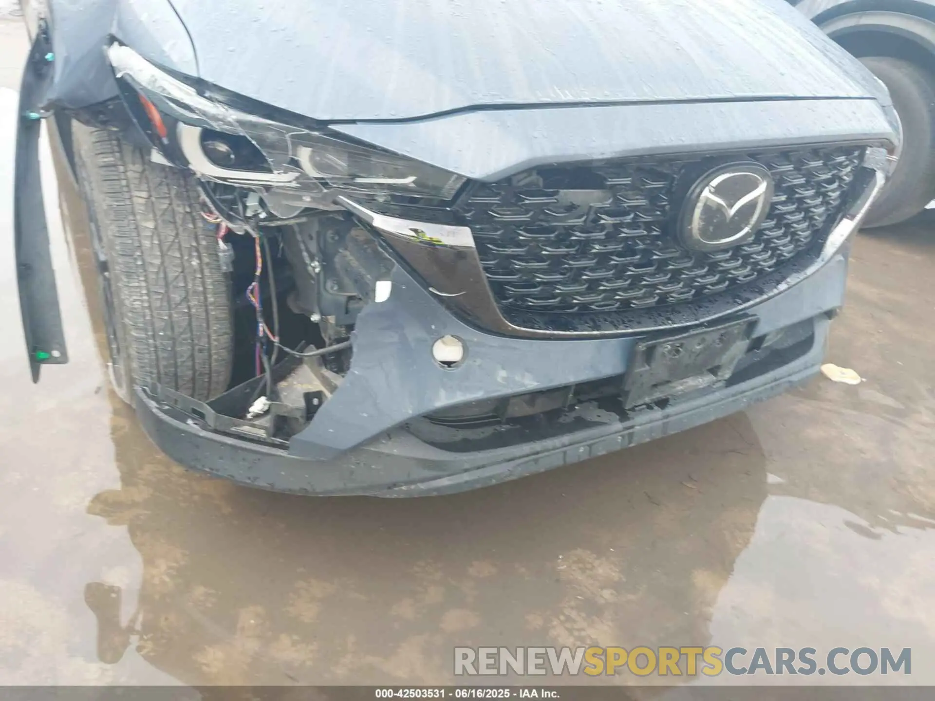 6 Photograph of a damaged car JM3KFBCLXR0503659 MAZDA CX-5 2024