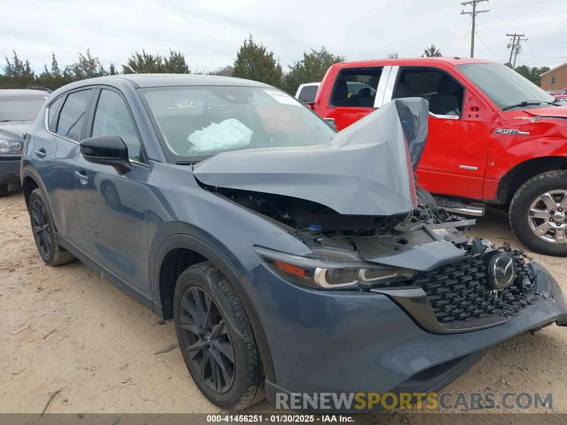1 Photograph of a damaged car JM3KFBCM0R0361752 MAZDA CX-5 2024