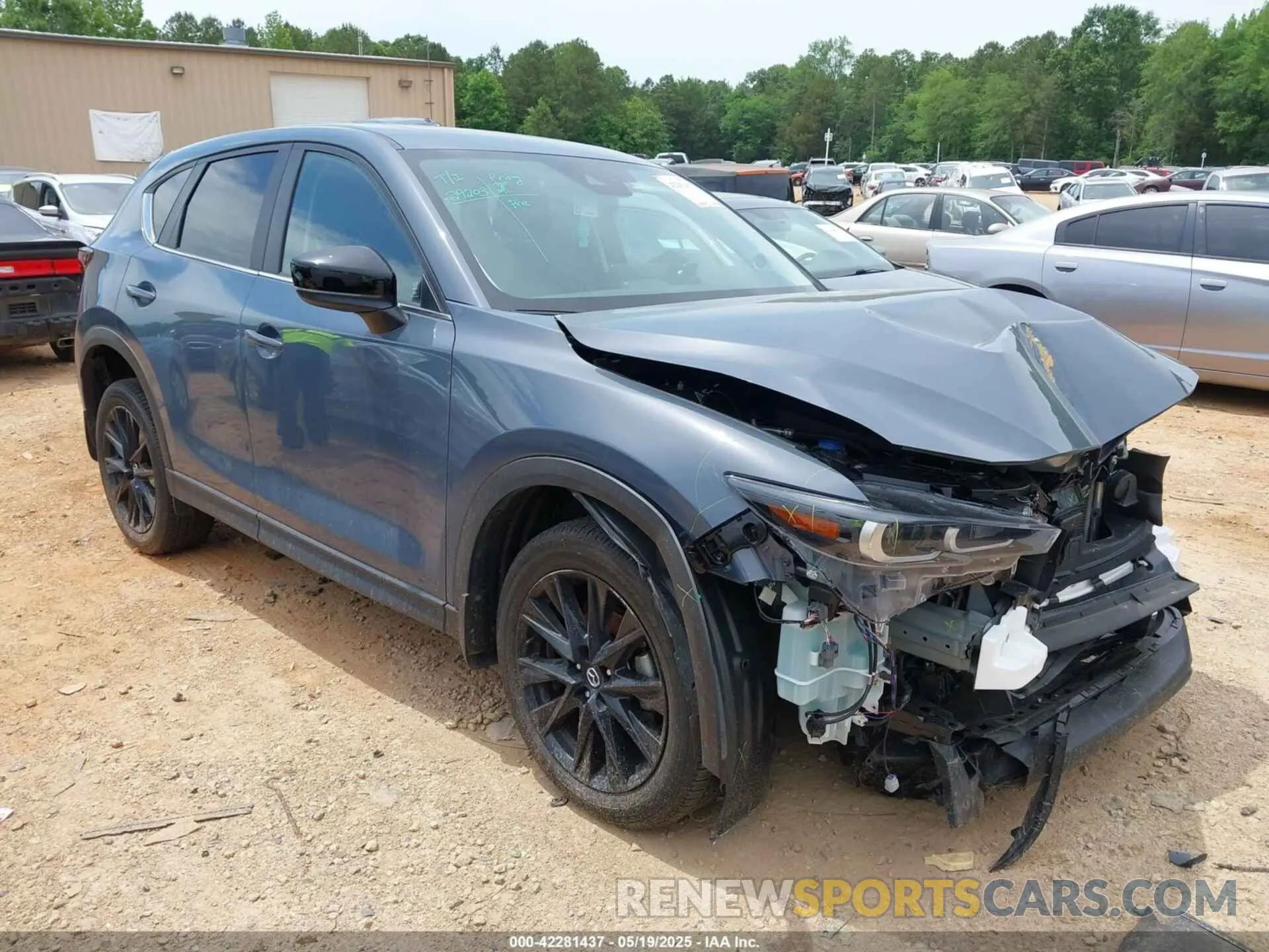 1 Photograph of a damaged car JM3KFBCM1R0387390 MAZDA CX-5 2024