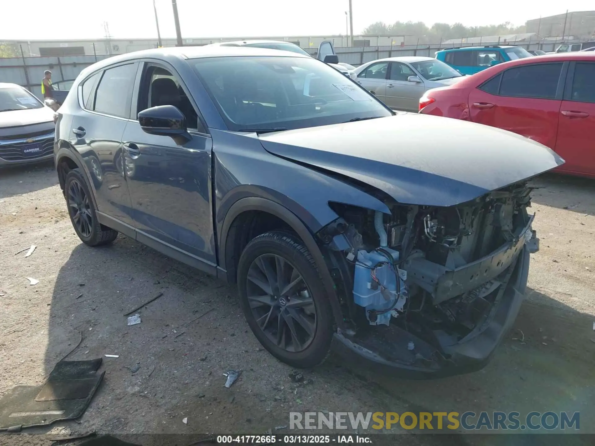 1 Photograph of a damaged car JM3KFBCM2R0399340 MAZDA CX-5 2024