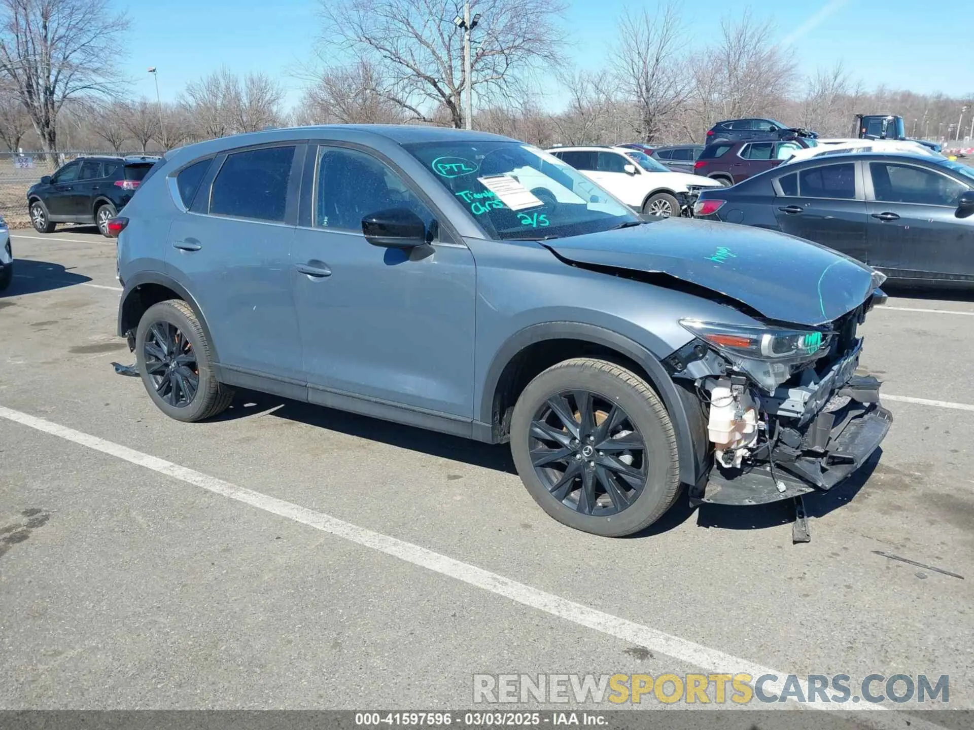 1 Photograph of a damaged car JM3KFBCM2R0399547 MAZDA CX-5 2024