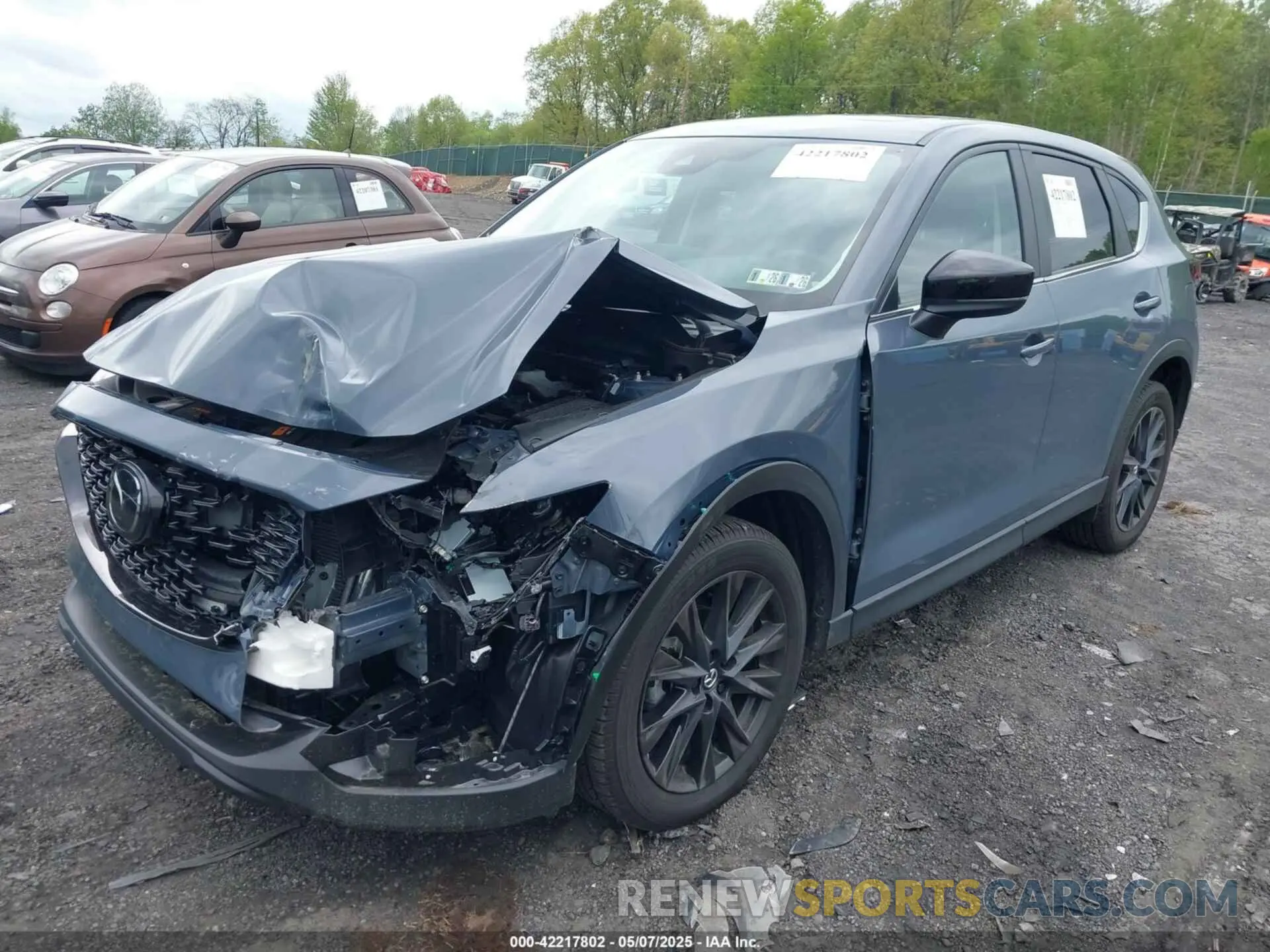 2 Photograph of a damaged car JM3KFBCM9R0393213 MAZDA CX-5 2024