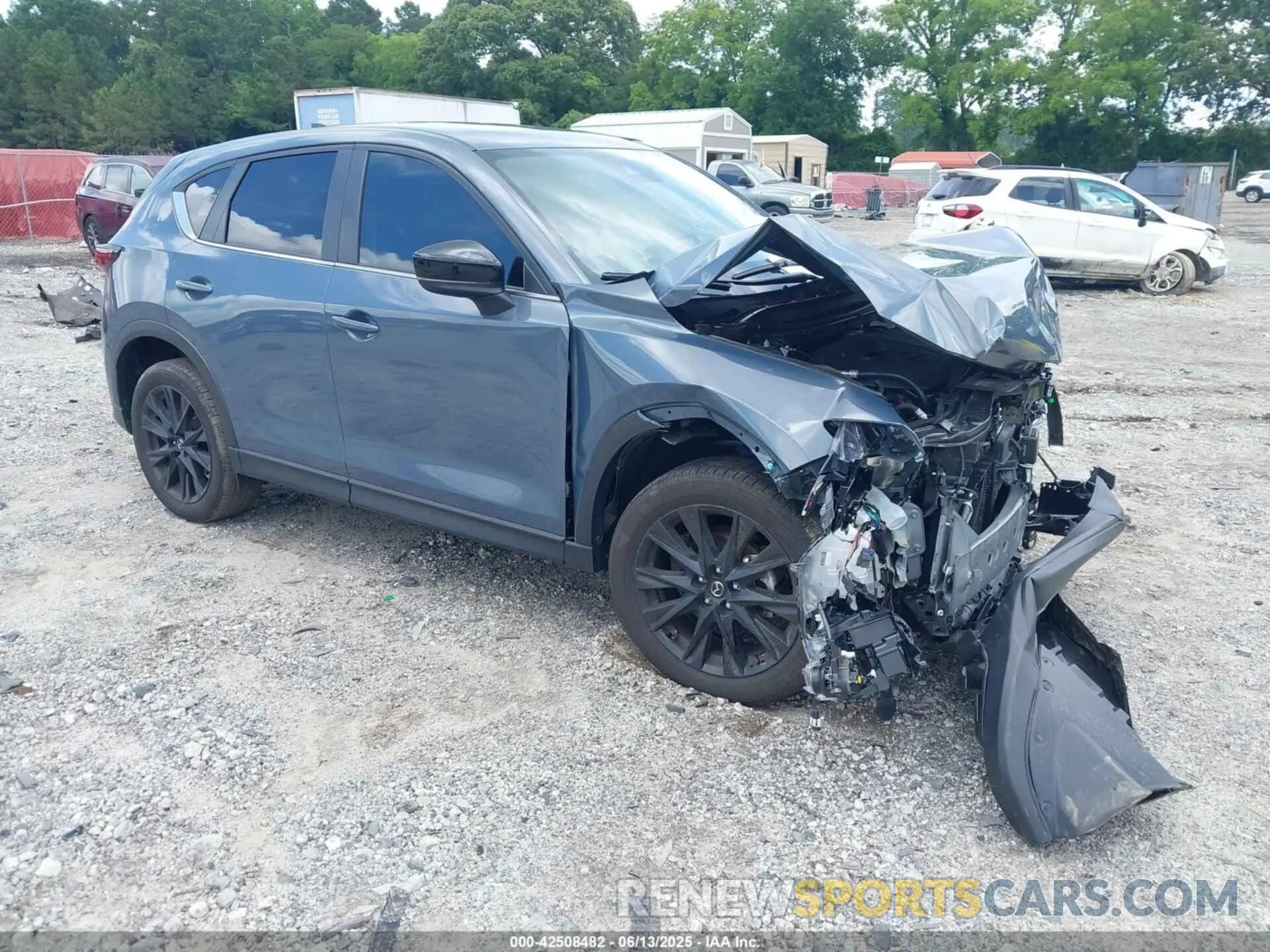 1 Photograph of a damaged car JM3KFBCMXR0353819 MAZDA CX-5 2024