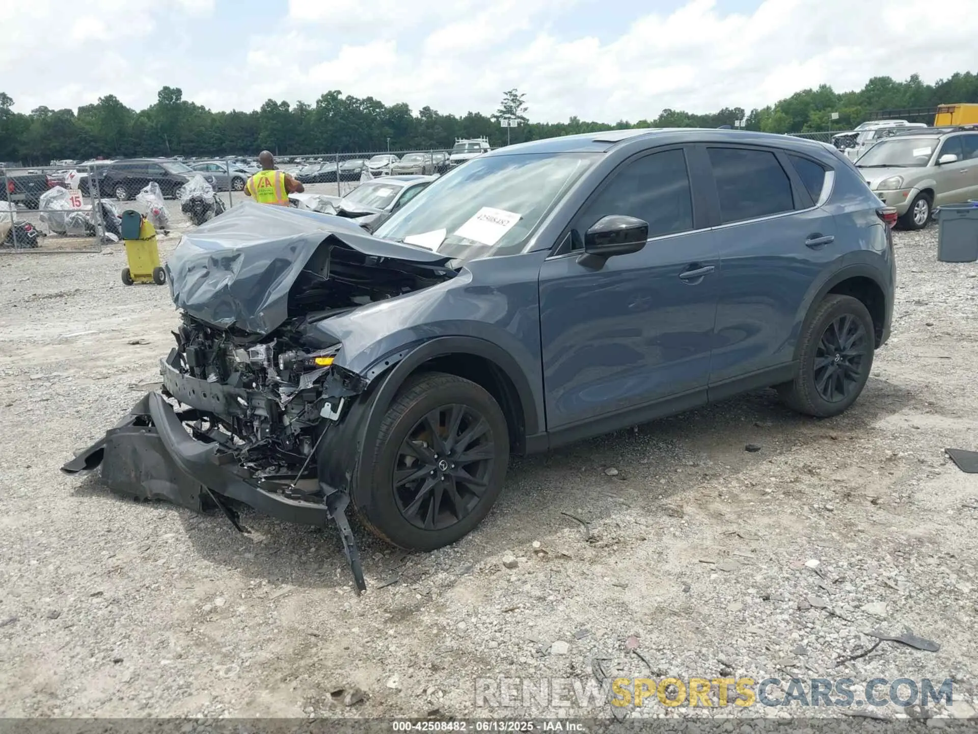 2 Photograph of a damaged car JM3KFBCMXR0353819 MAZDA CX-5 2024