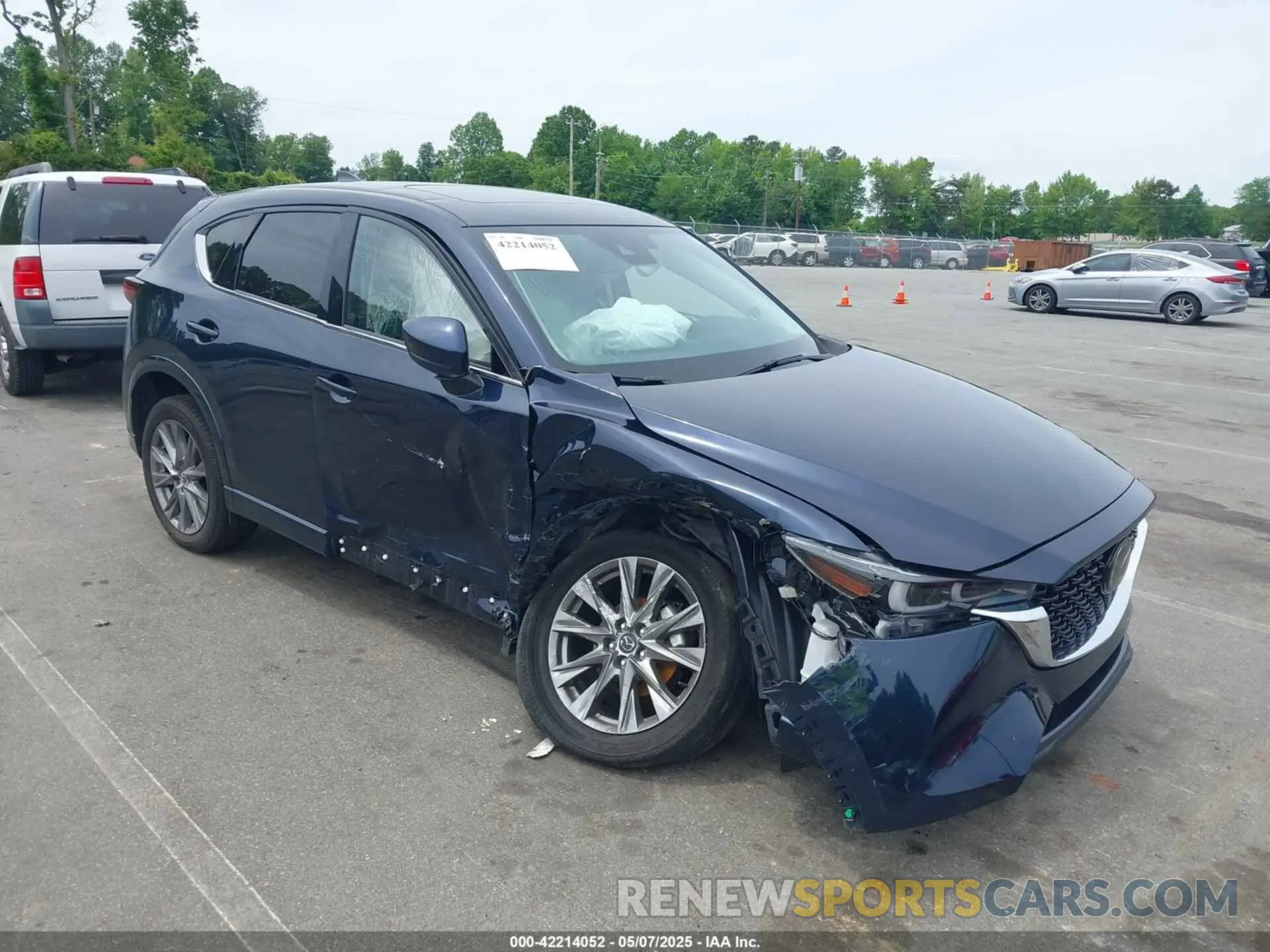 1 Photograph of a damaged car JM3KFBDL1R0491707 MAZDA CX-5 2024