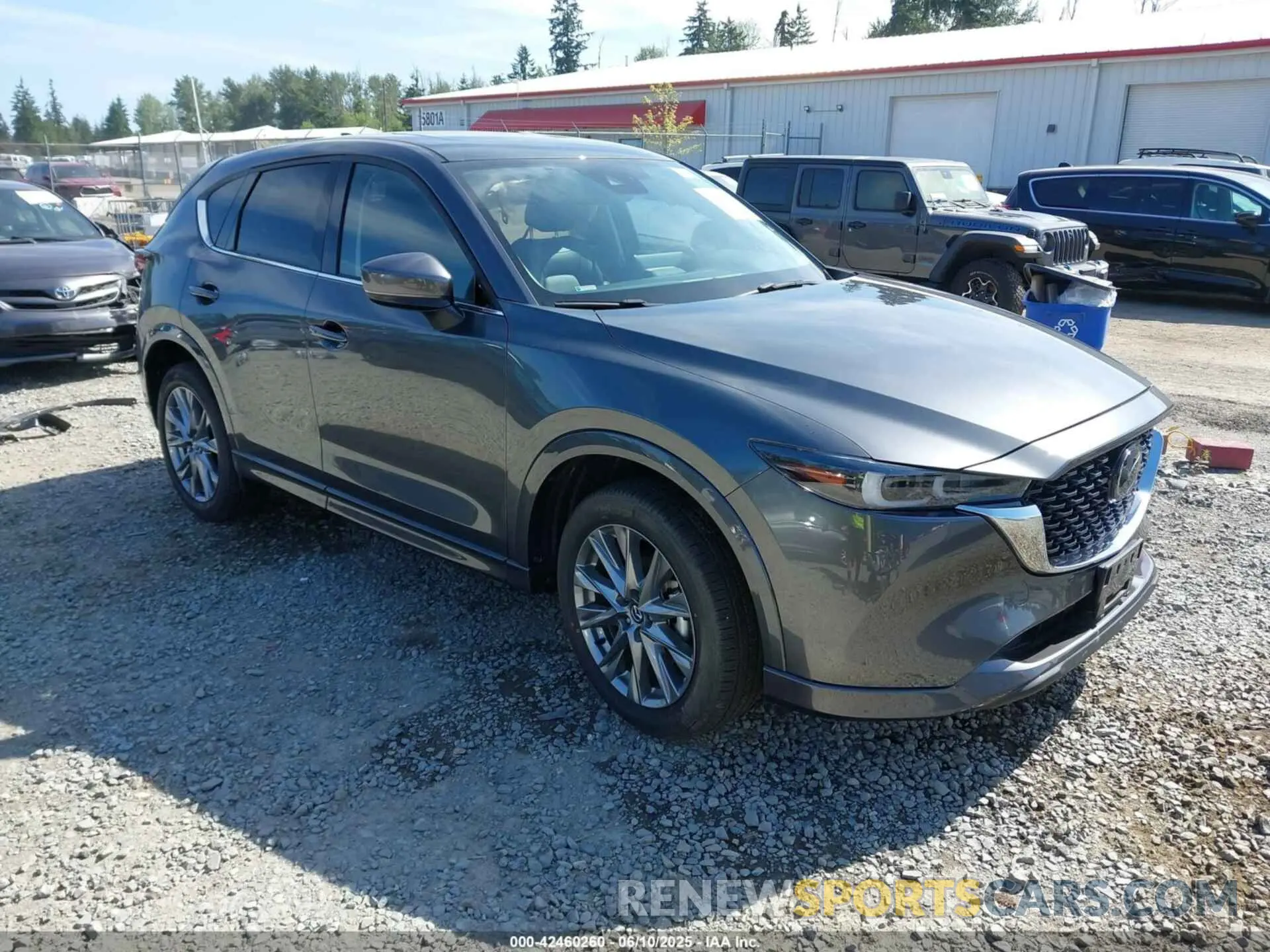 1 Photograph of a damaged car JM3KFBDL7R0474670 MAZDA CX-5 2024