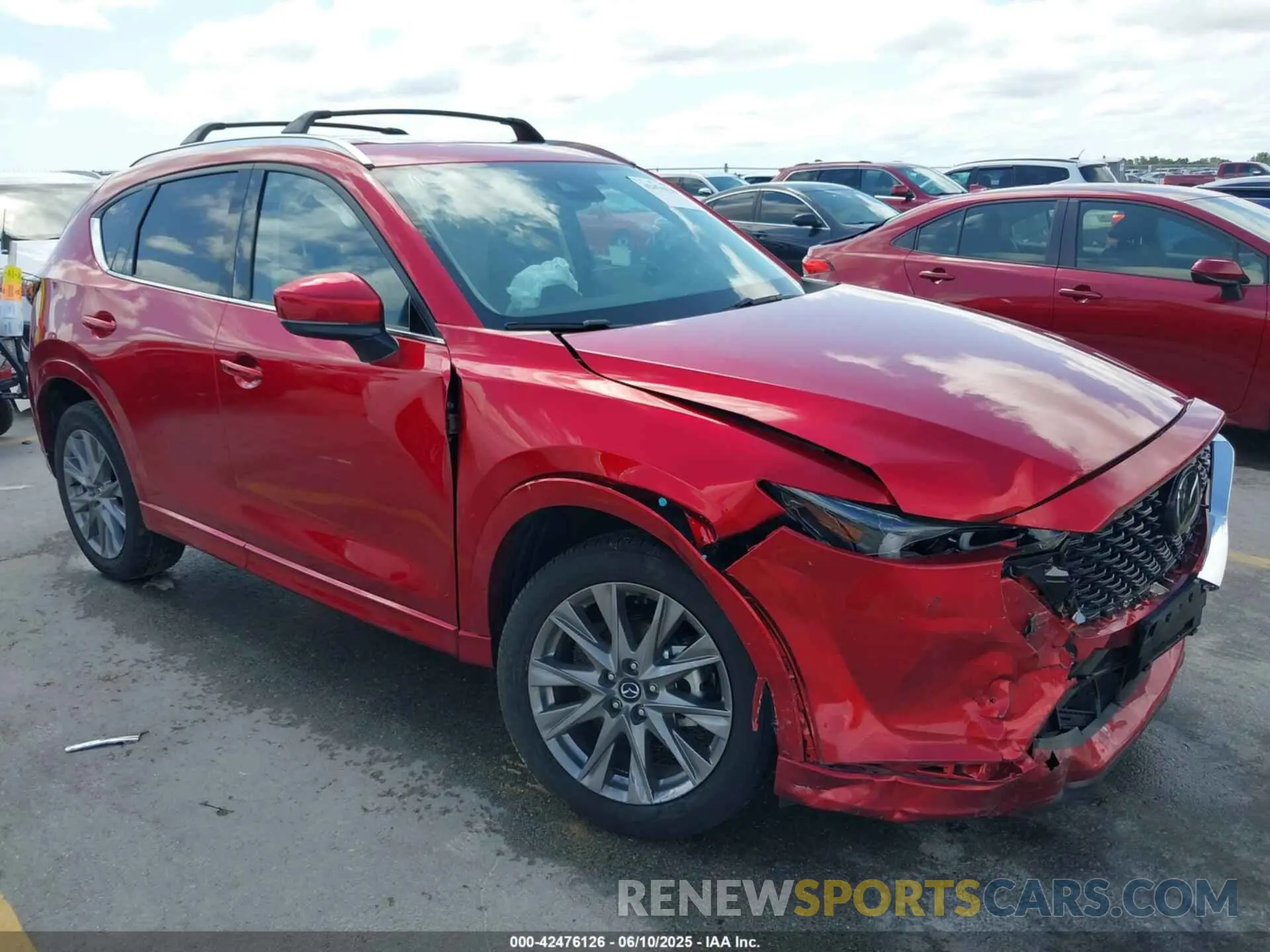 1 Photograph of a damaged car JM3KFBDM1R0370071 MAZDA CX-5 2024