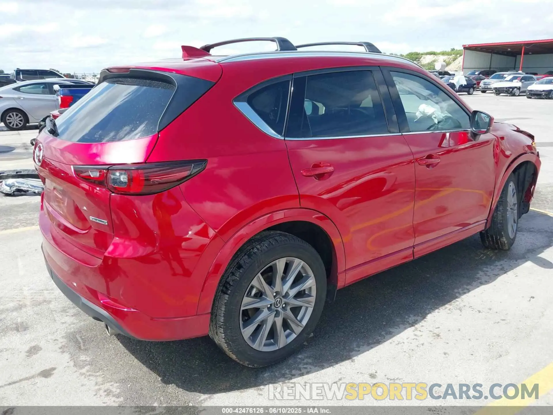 4 Photograph of a damaged car JM3KFBDM1R0370071 MAZDA CX-5 2024