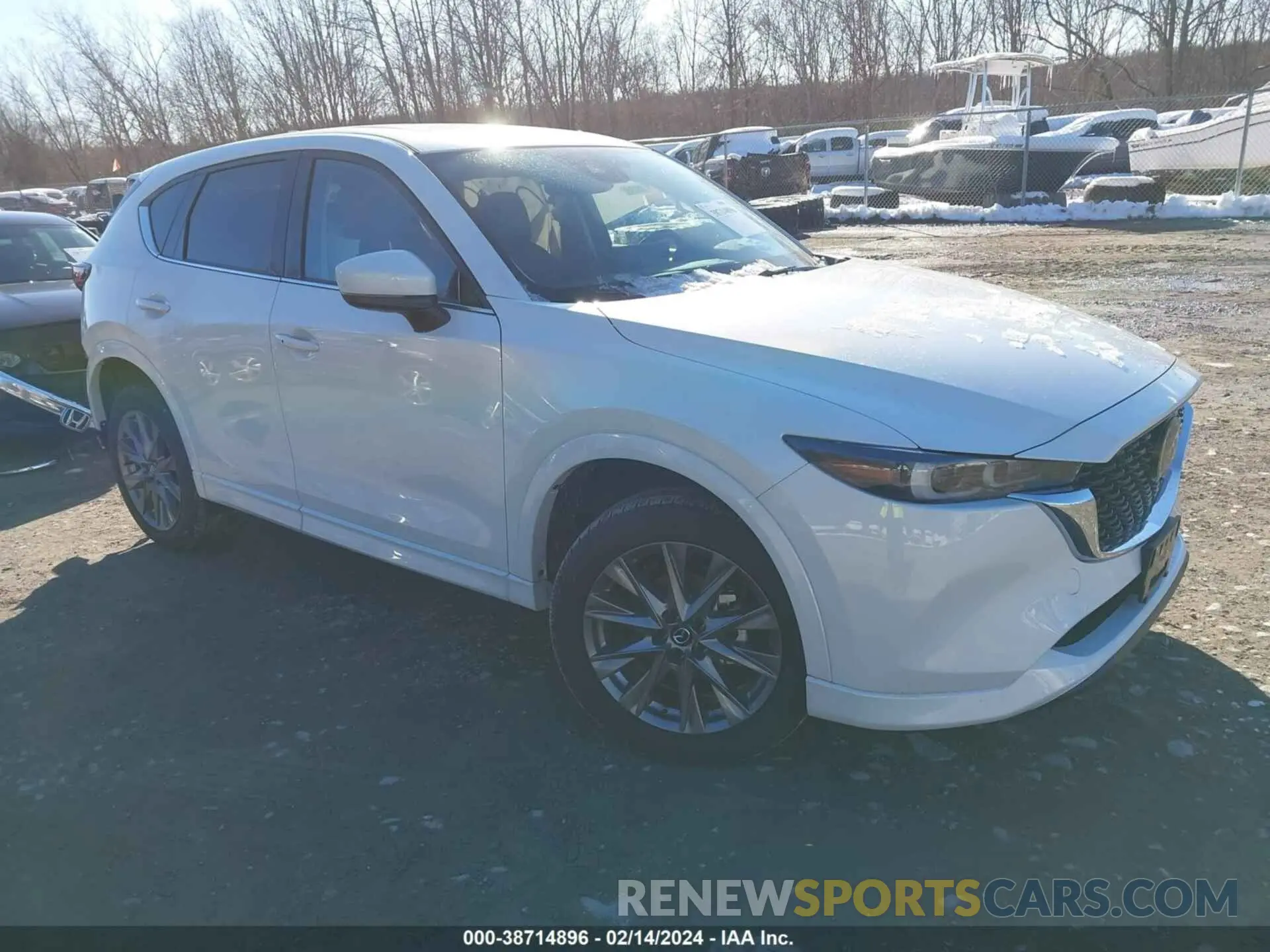 1 Photograph of a damaged car JM3KFBDM4R0396714 MAZDA CX-5 2024