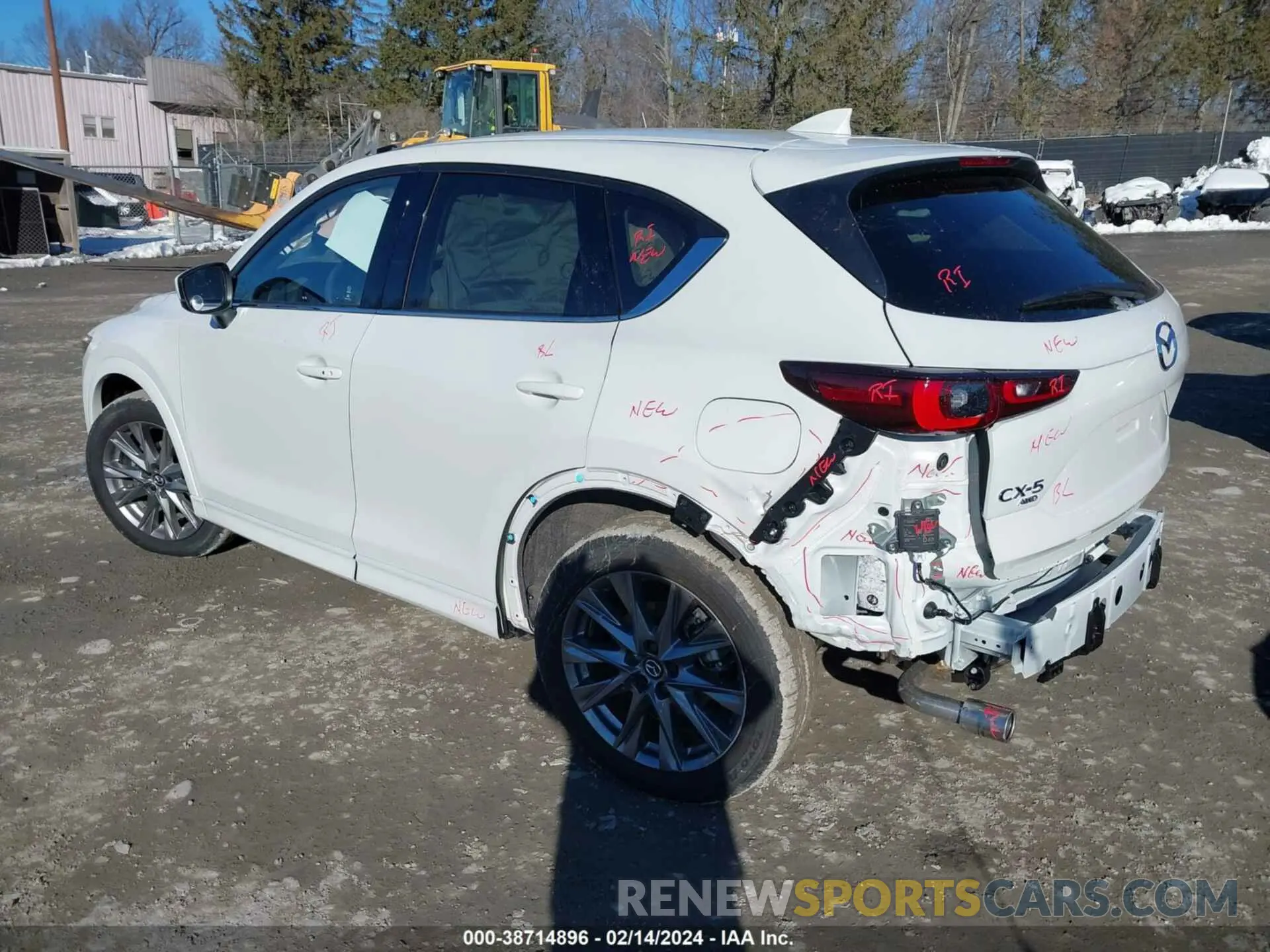 3 Photograph of a damaged car JM3KFBDM4R0396714 MAZDA CX-5 2024