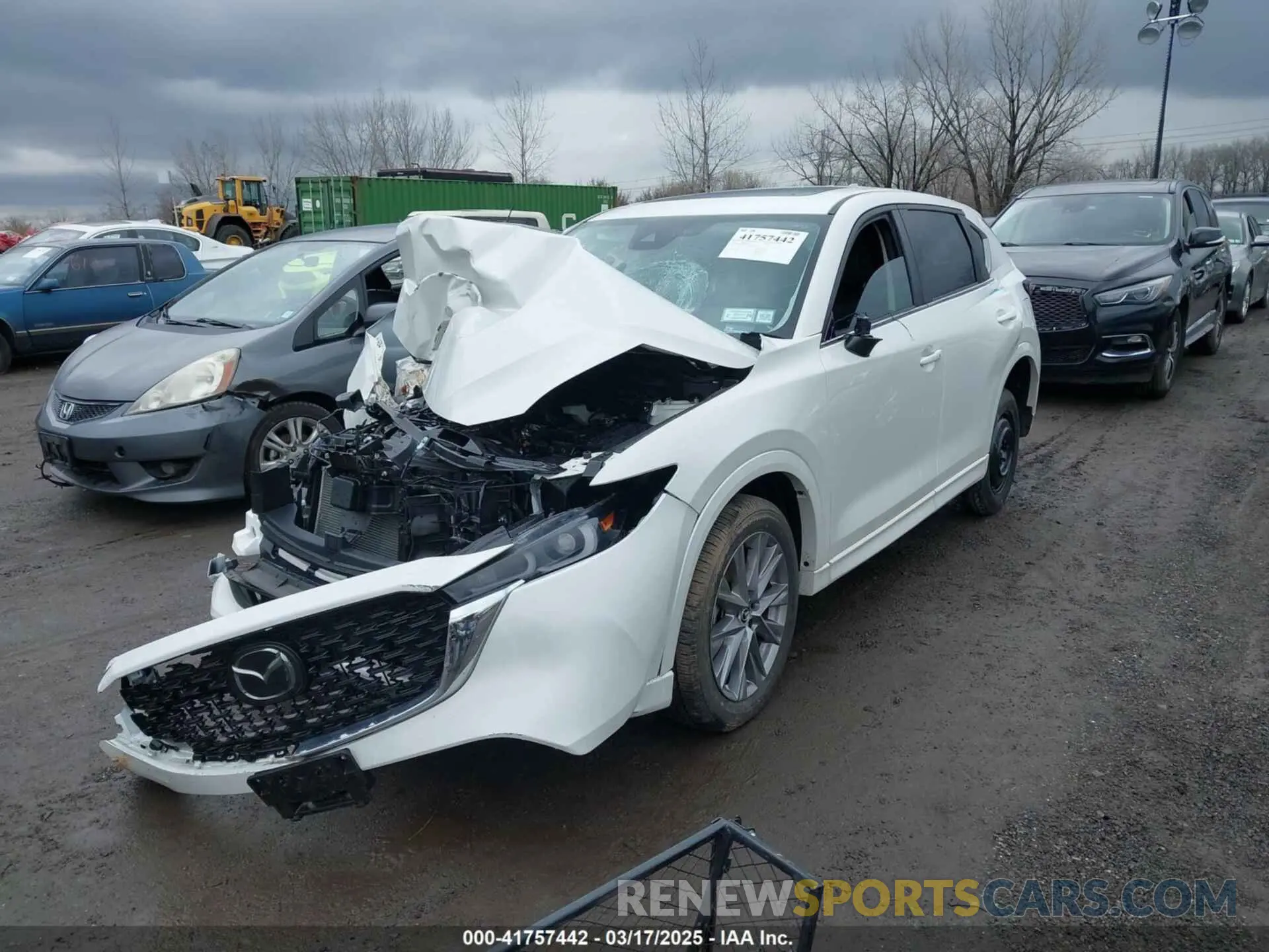 2 Photograph of a damaged car JM3KFBDMXR0401172 MAZDA CX-5 2024