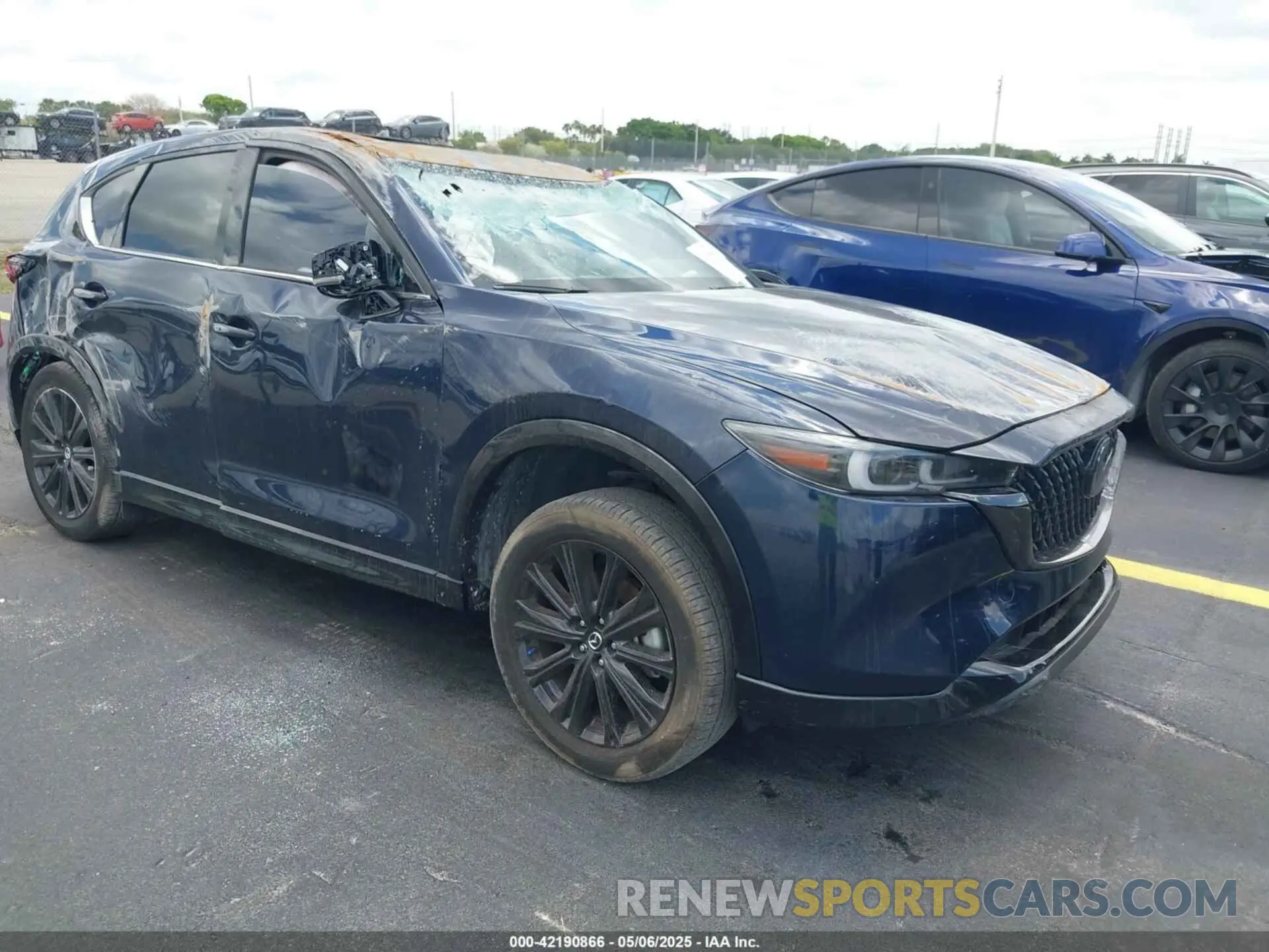 1 Photograph of a damaged car JM3KFBDY3R0364338 MAZDA CX-5 2024