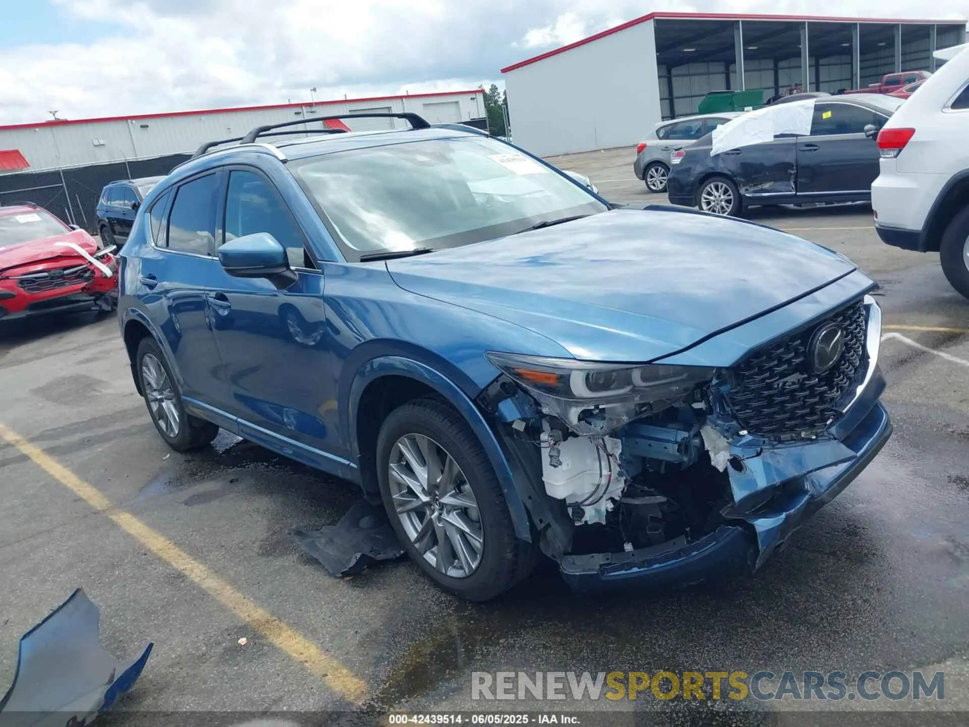 1 Photograph of a damaged car JM3KFBEL2R0484988 MAZDA CX-5 2024