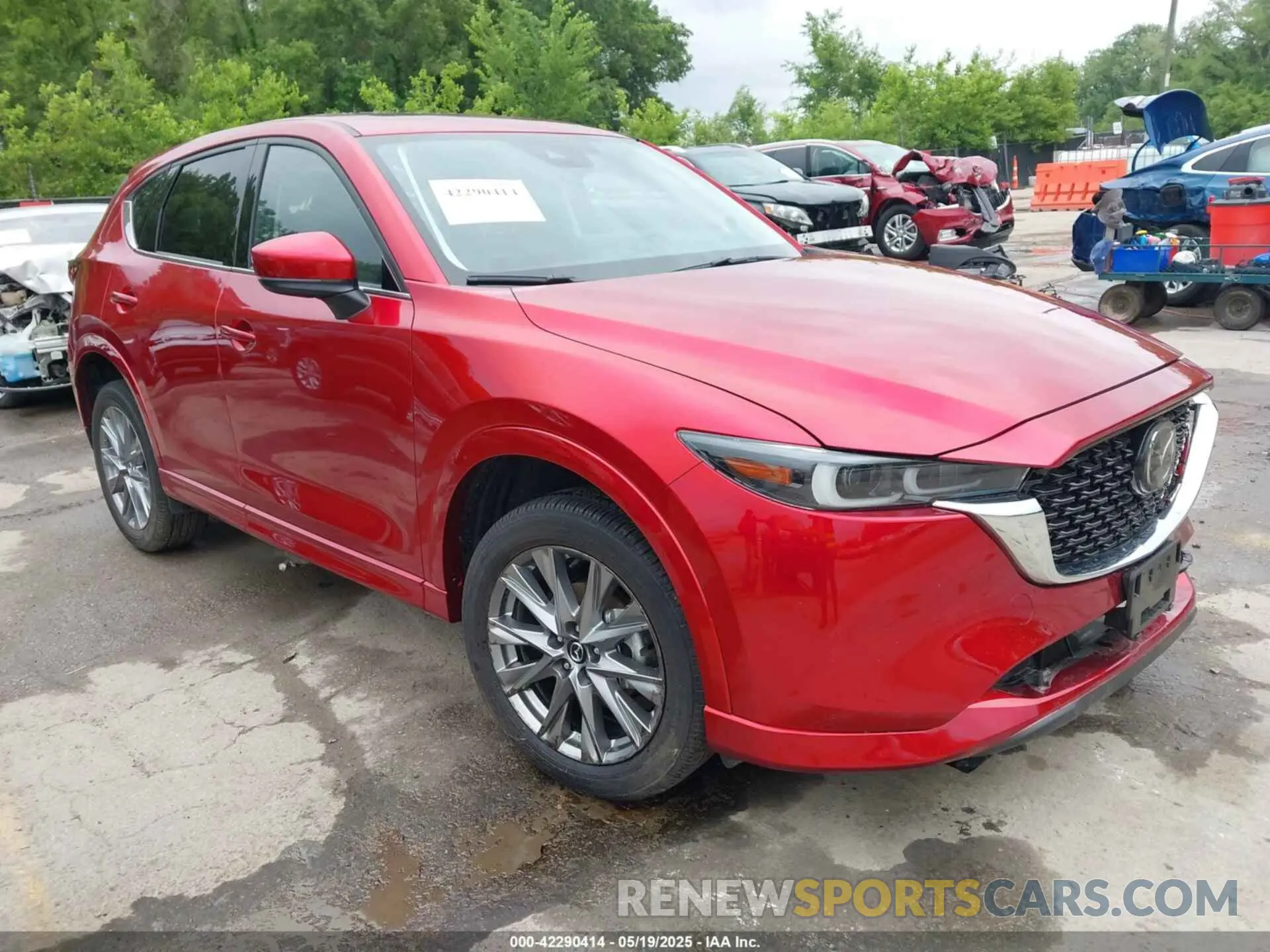 1 Photograph of a damaged car JM3KFBELXR0530129 MAZDA CX-5 2024