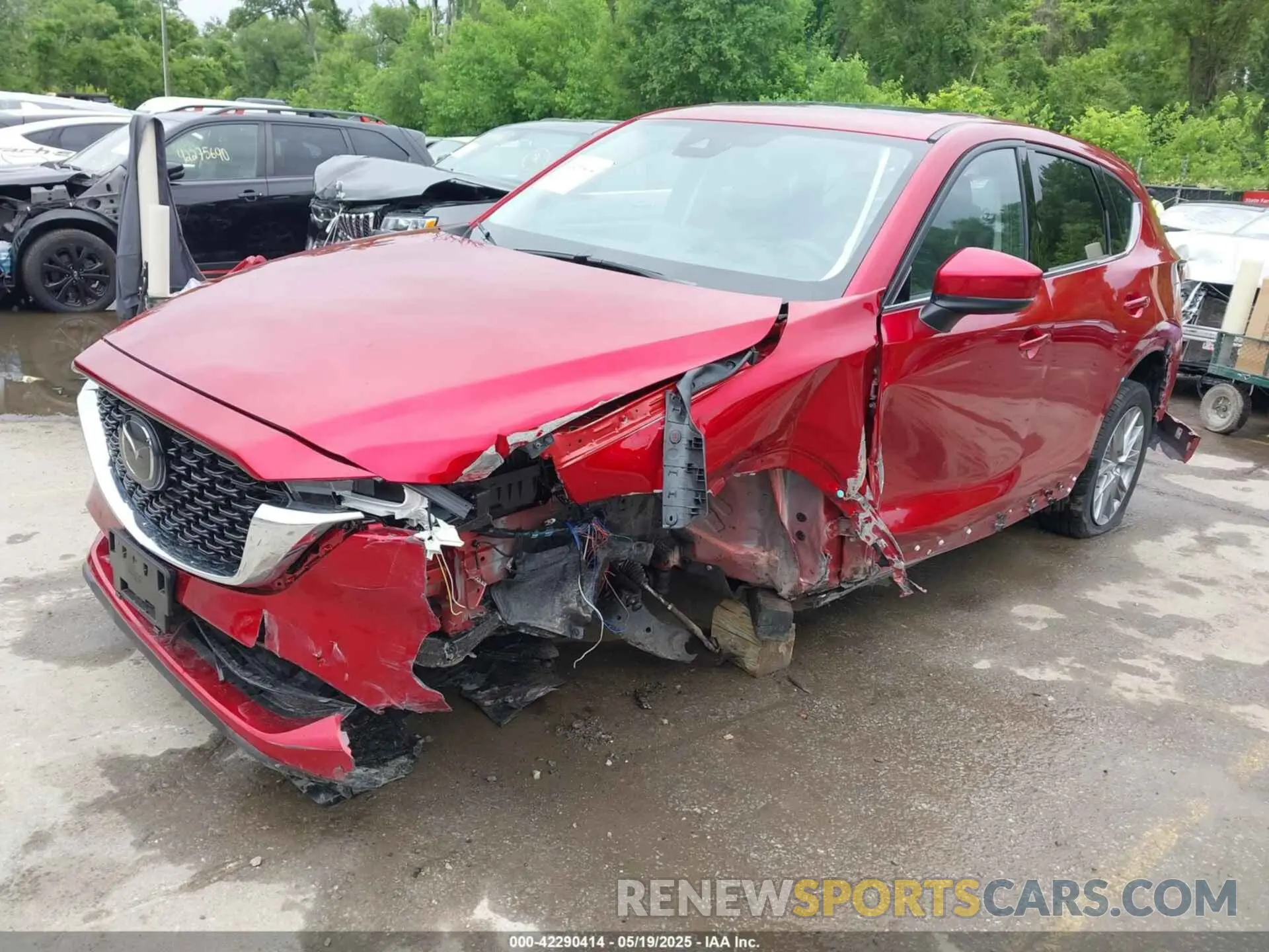 2 Photograph of a damaged car JM3KFBELXR0530129 MAZDA CX-5 2024