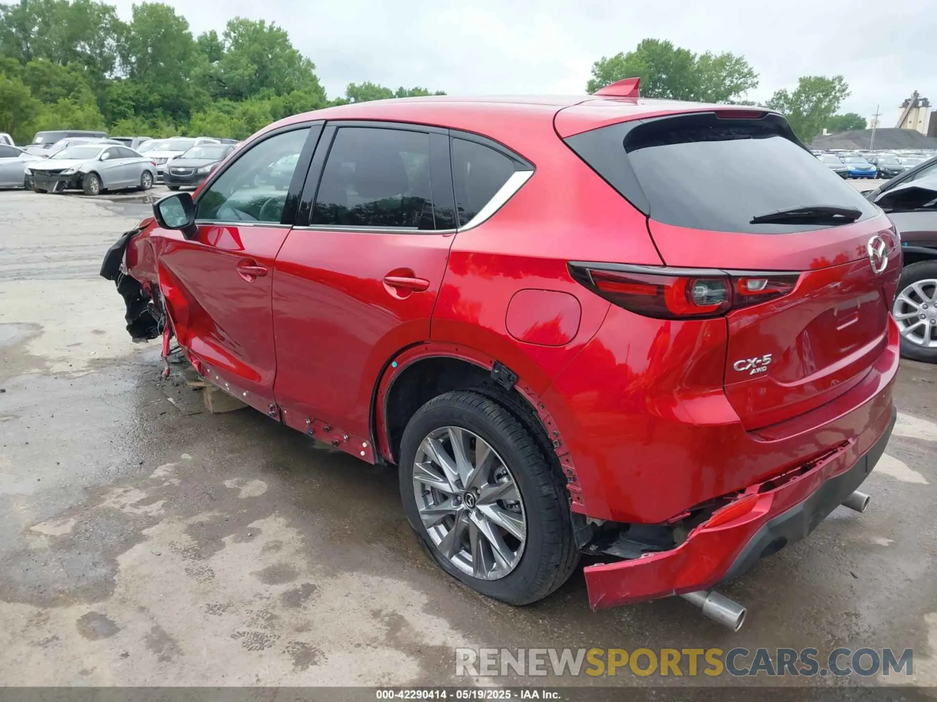 3 Photograph of a damaged car JM3KFBELXR0530129 MAZDA CX-5 2024