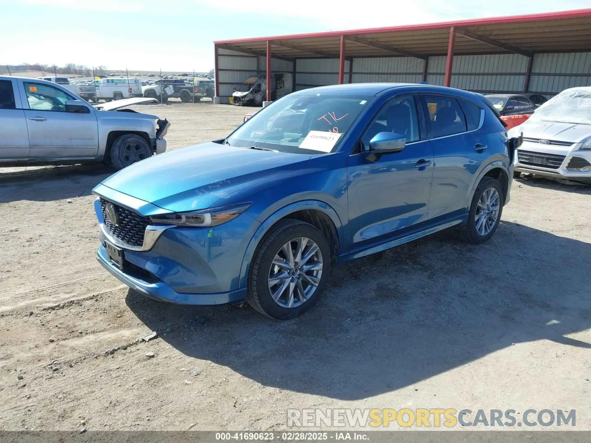 2 Photograph of a damaged car JM3KFBEM1R0398452 MAZDA CX-5 2024