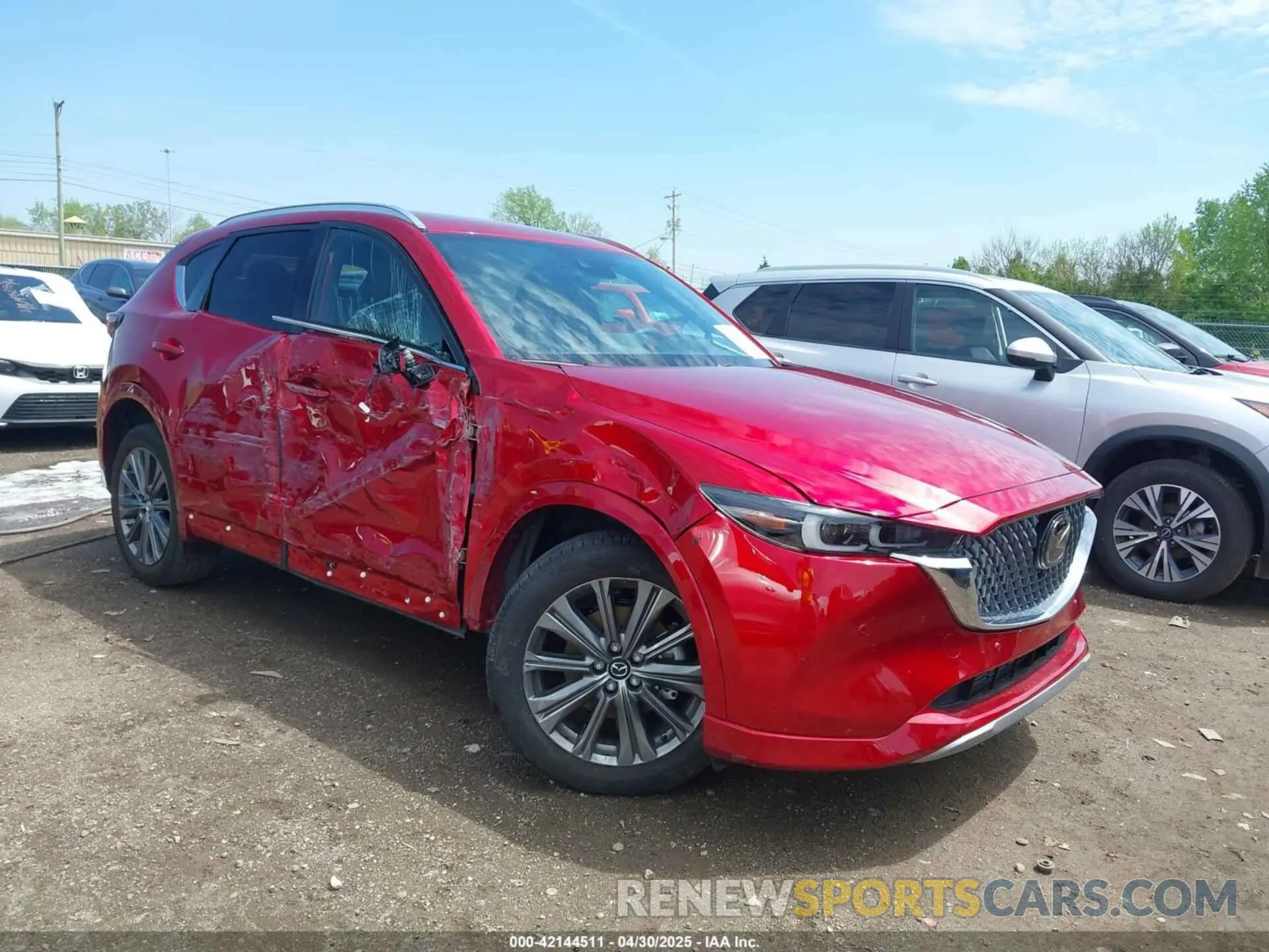 1 Photograph of a damaged car JM3KFBXY1R0536023 MAZDA CX-5 2024
