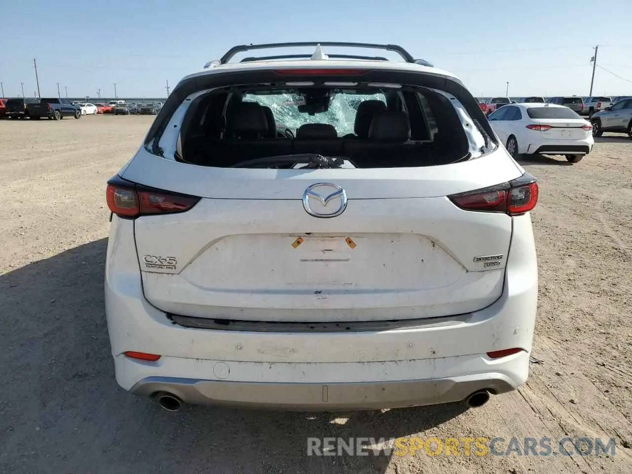 6 Photograph of a damaged car JM3KFBXY3R0378526 MAZDA CX-5 2024