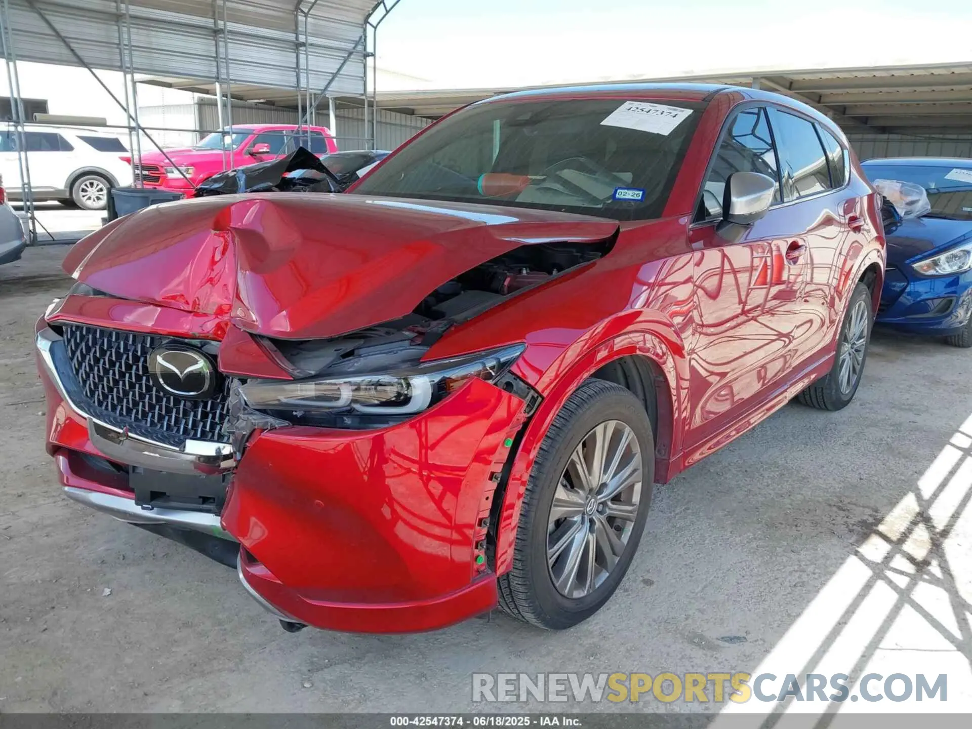 2 Photograph of a damaged car JM3KFBXY4R0376090 MAZDA CX-5 2024