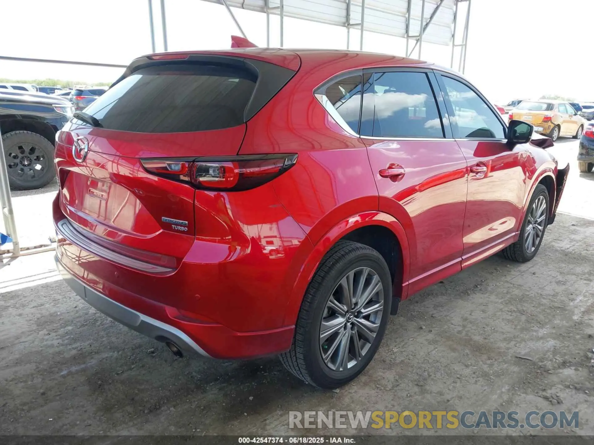 4 Photograph of a damaged car JM3KFBXY4R0376090 MAZDA CX-5 2024